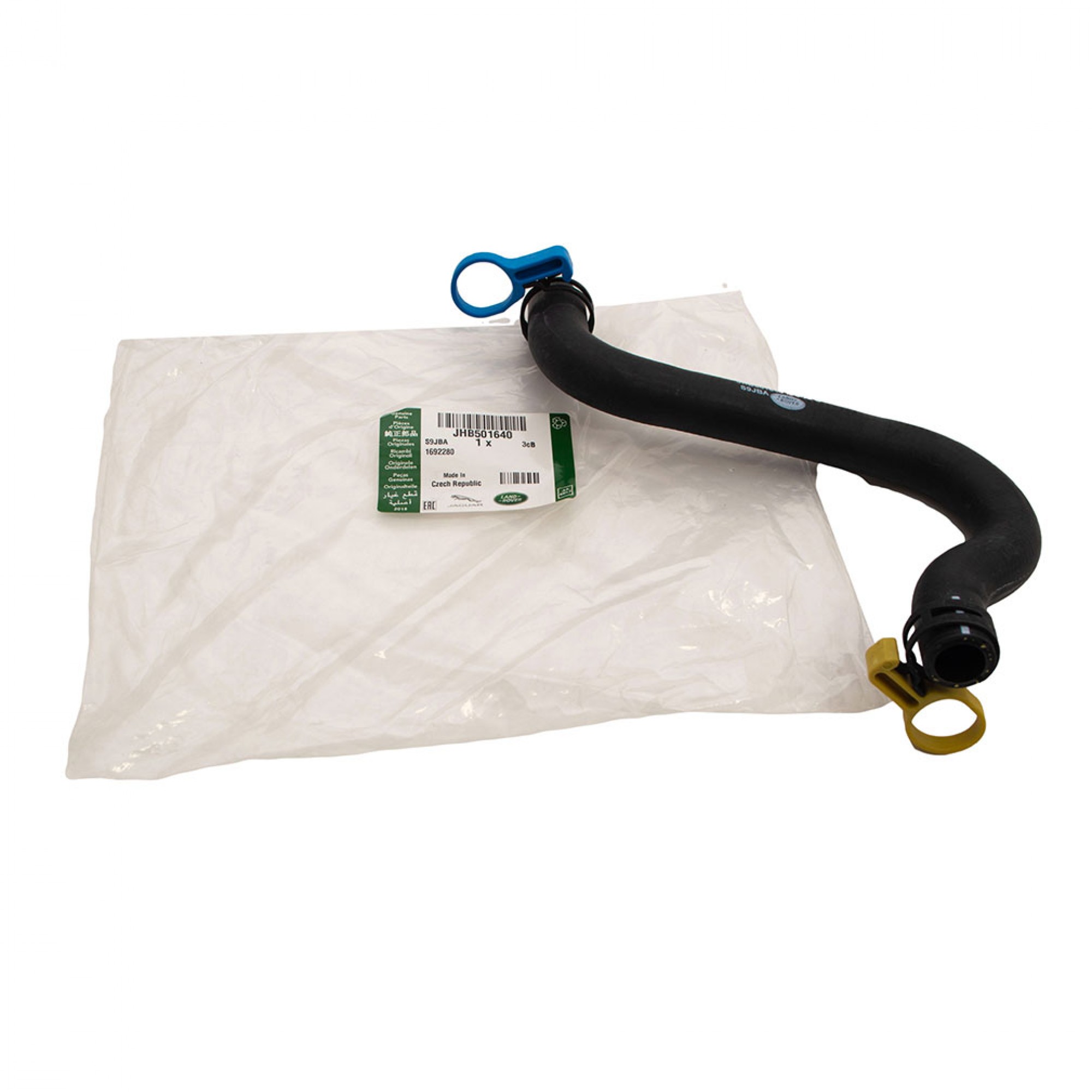 JHB501640LR - Genuine Heater Valve Inlet Hose