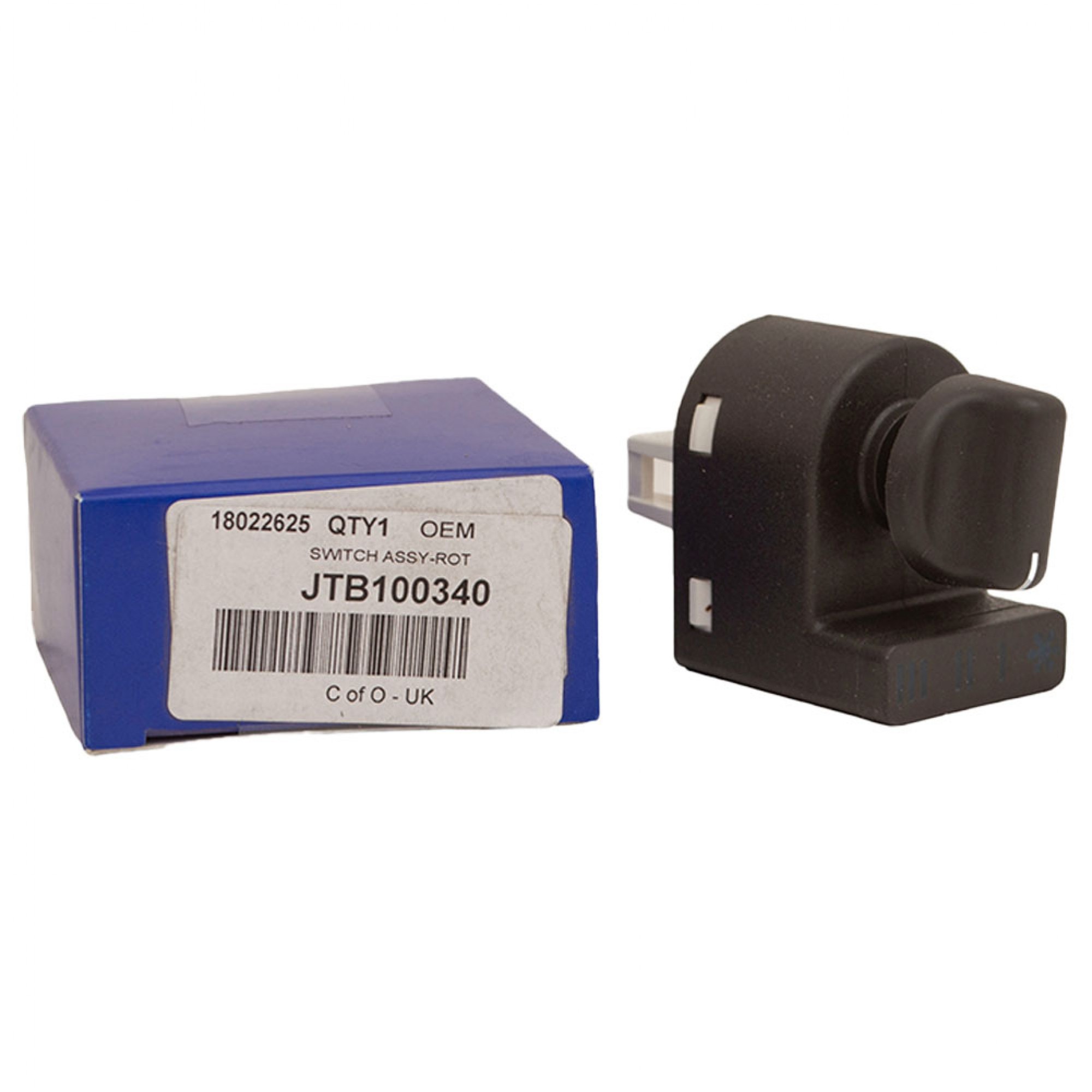 JTB100340 - OEM Switch Assyembly Air Conditioning Rotary