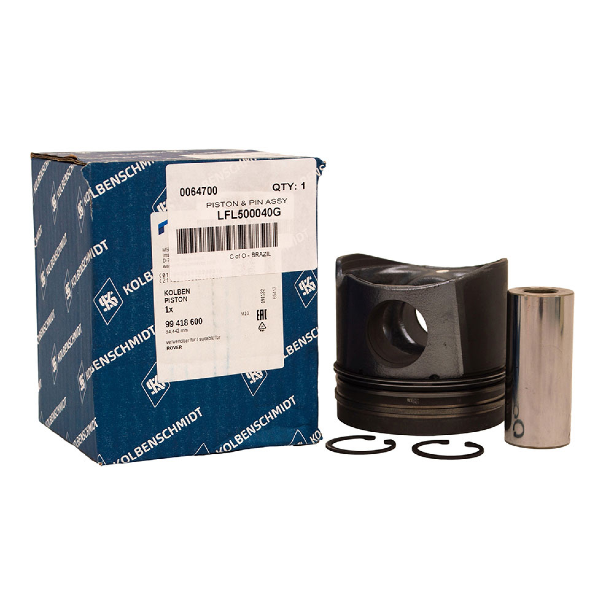 LFL500040G - Ks TD5 Piston and Rings Standard to 1A622423