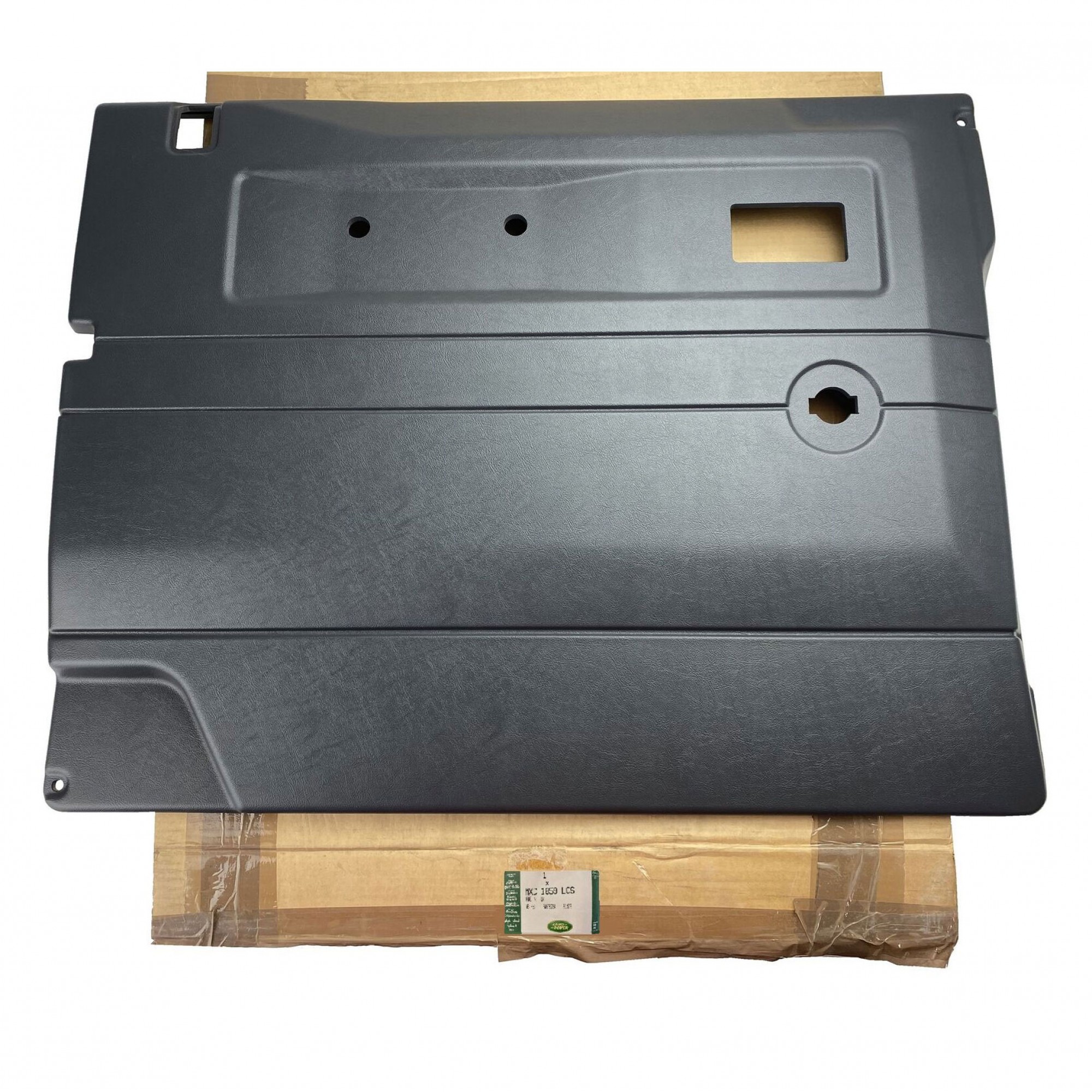 MXC1859LCS - Front Door Trim Grey LH 90/110 up to 1994 Wind up Windows