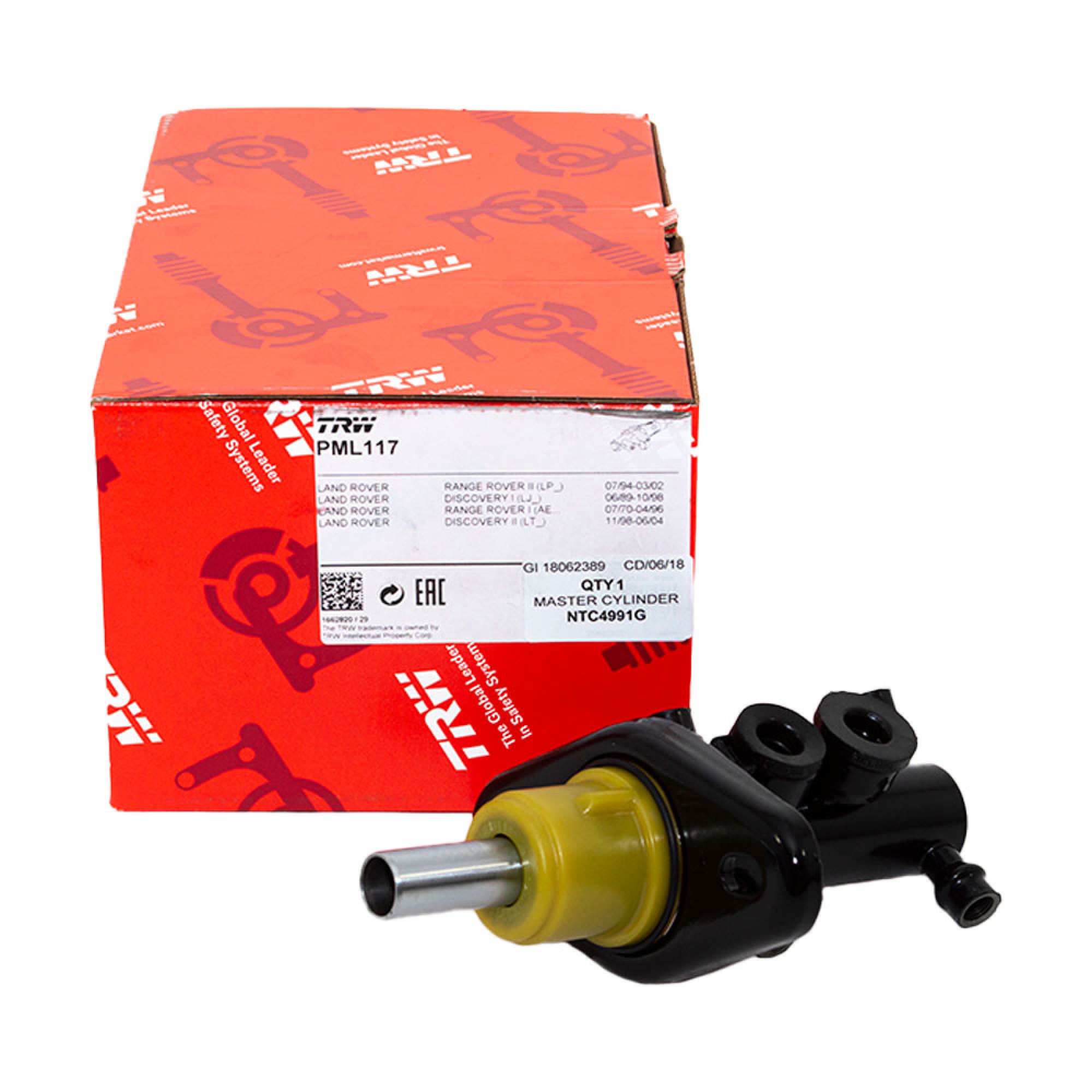 NTC4991G - Trw Brake Master Cylinder Discovery to 1994 and Range Rover