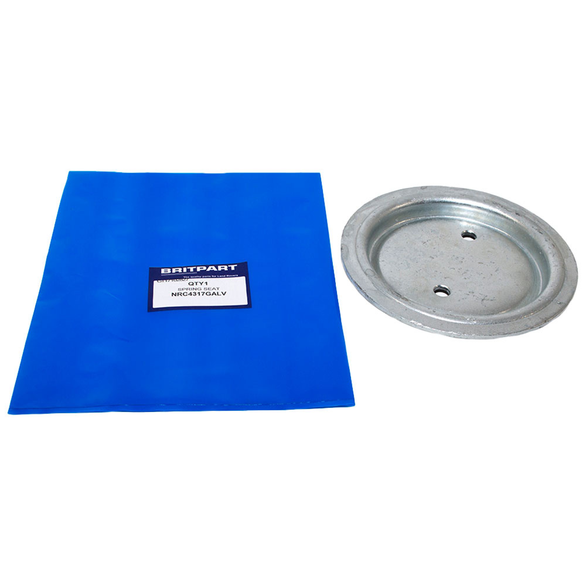 NRC4317GALV - Galvanised Seat Lower for Road Spring 110 and 130