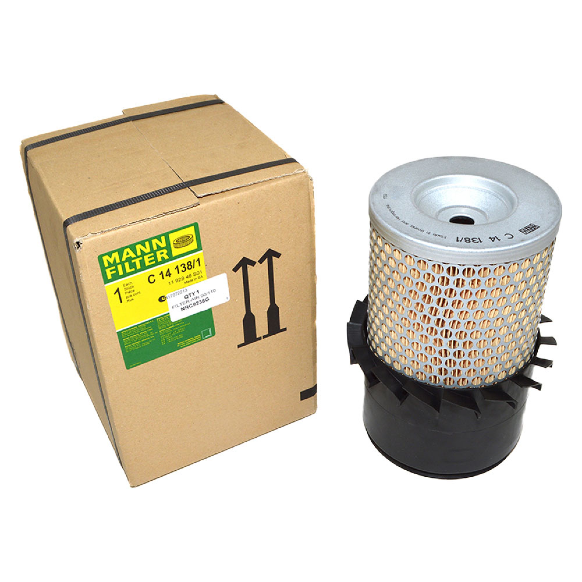 NRC9238G - Mahle Element Air Cleaner 90-110 4 Cylinder Petrol Or Diesel Except Tdi.
