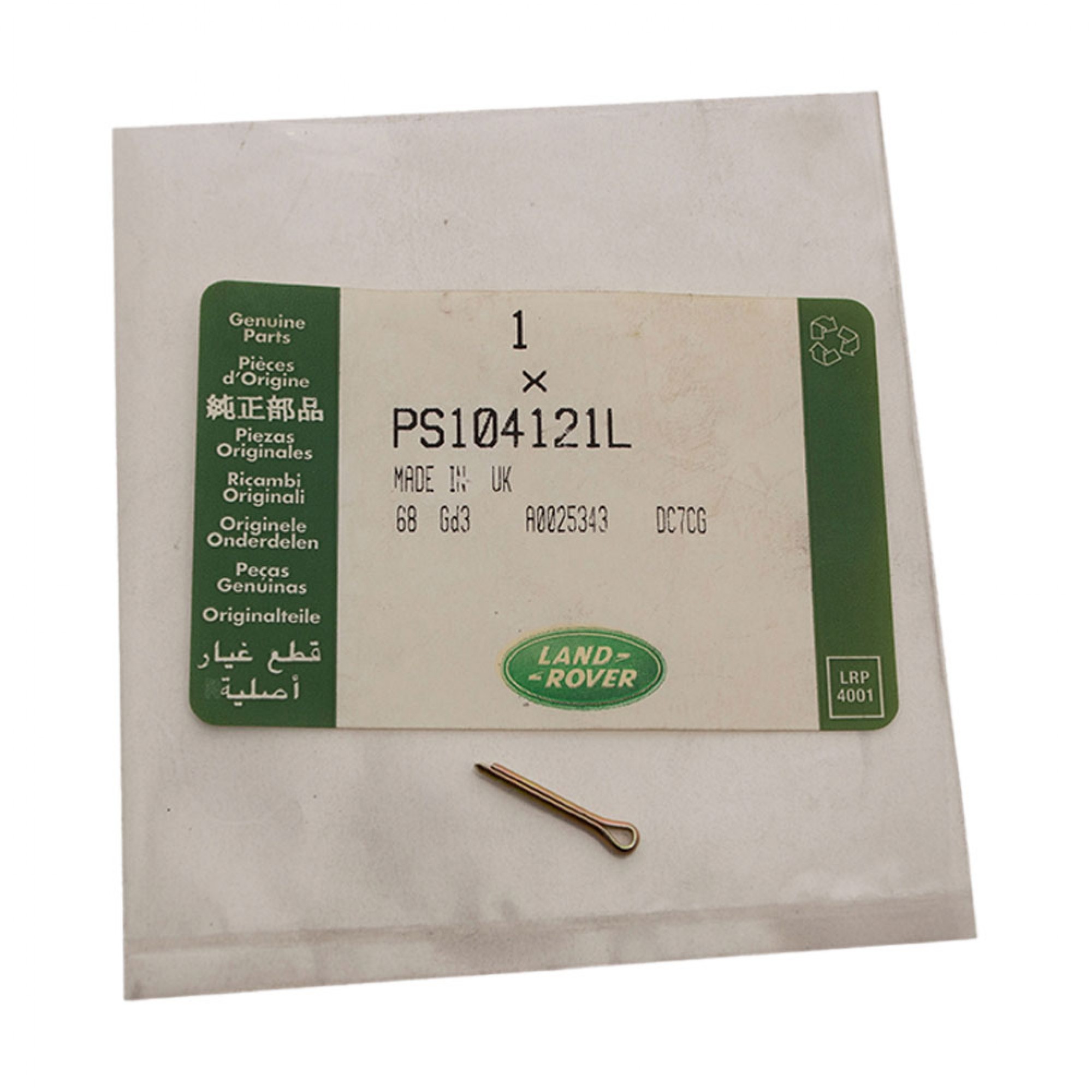 Genuine Split Pin Various Applications 2mm x 12mm - PS104121LLR