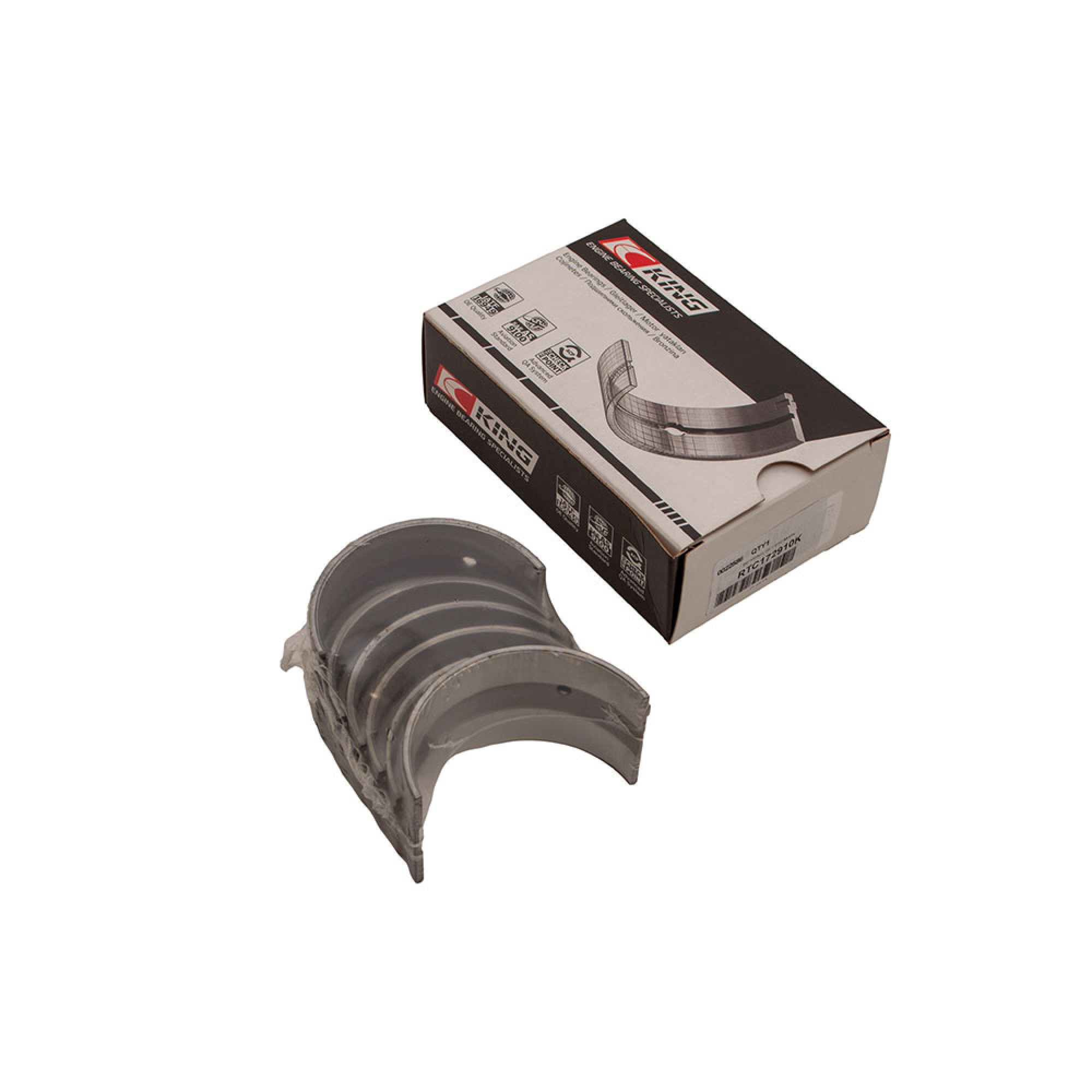 RTC172910K - King Main Bearing Set 010 Inch 2.25L Petrol and Diesel Spec