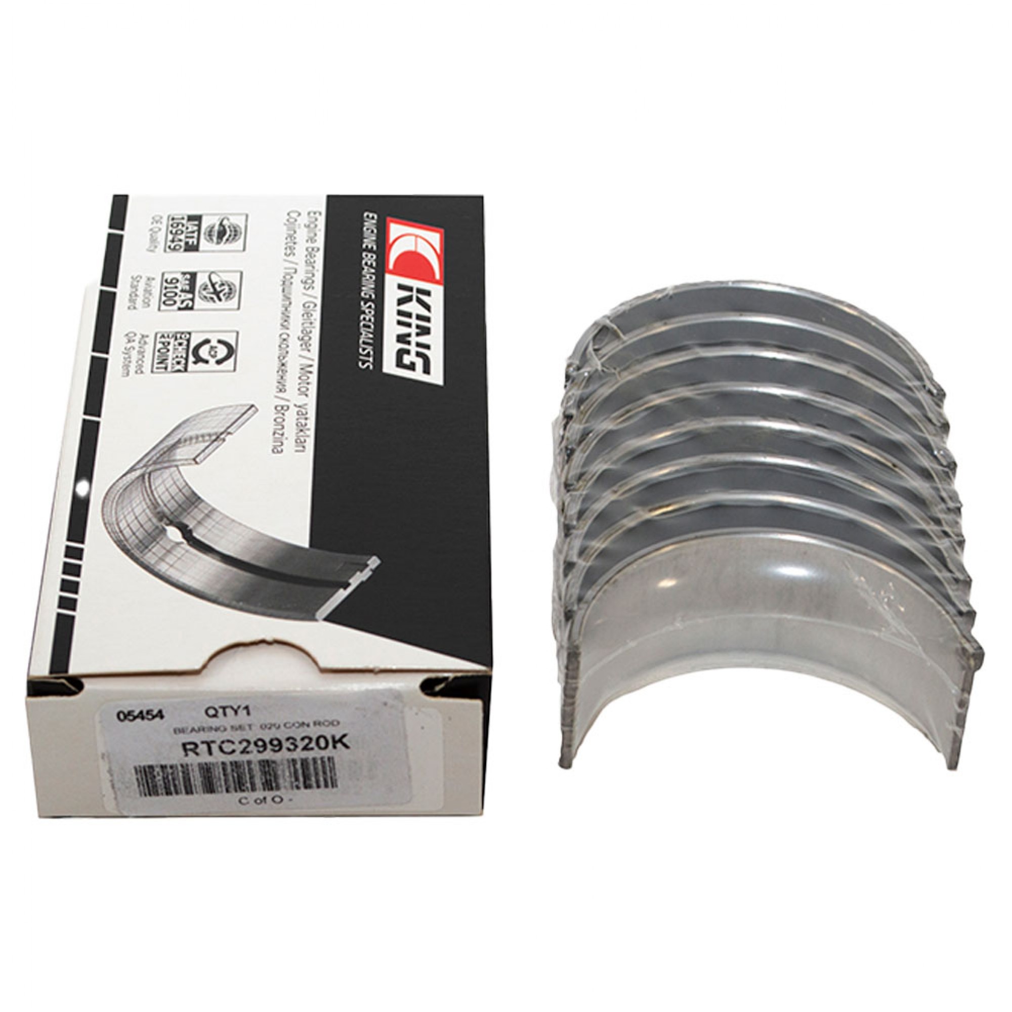 RTC299320K - King Con Rod Bearing Set .020 200/300TDI 2.5D