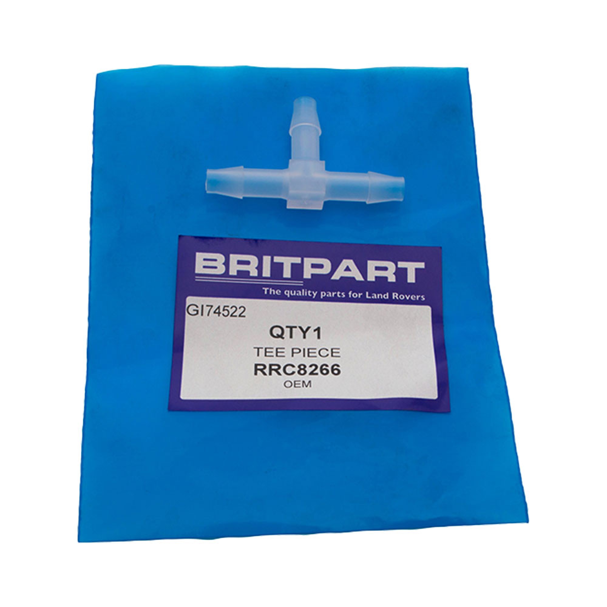 RRC8266 - T Piece Battery Ventilation 90/110 Military.