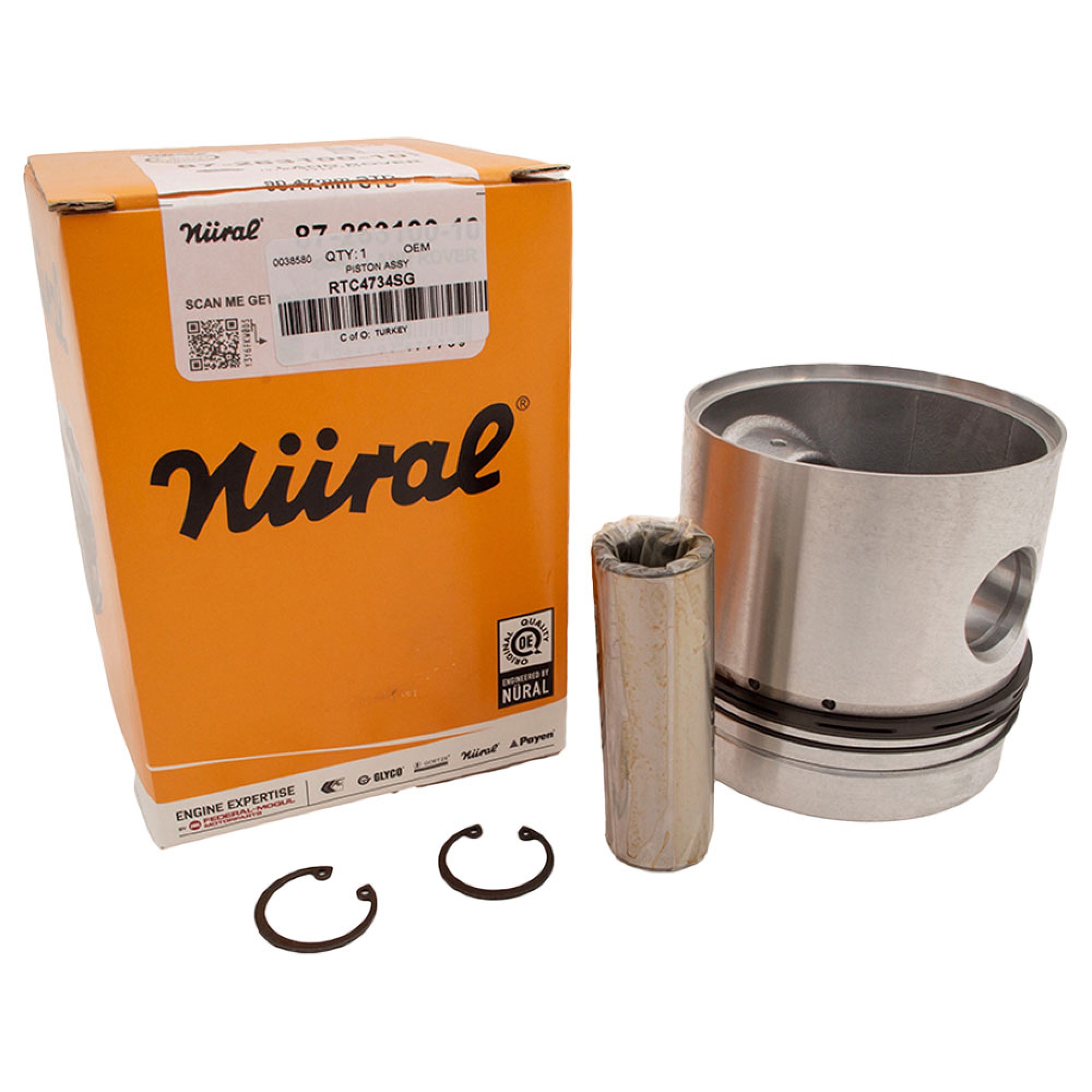 RTC4734SG - OEM Piston Assembly Oe. Std 2.5 Petrol