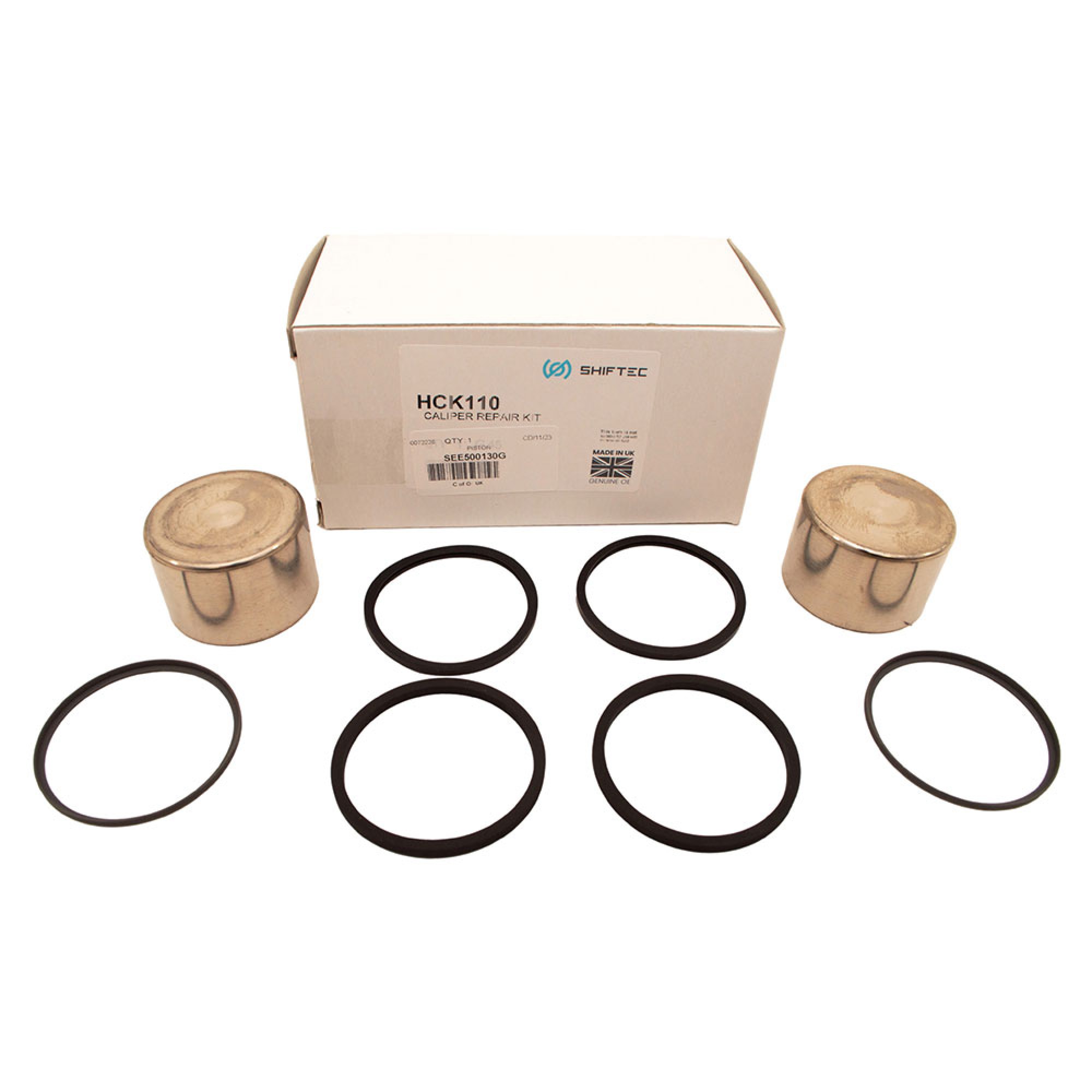 SEE500130G - Ap Rear Brake Caliper Piston and Seal Kit 110/130 2007 on