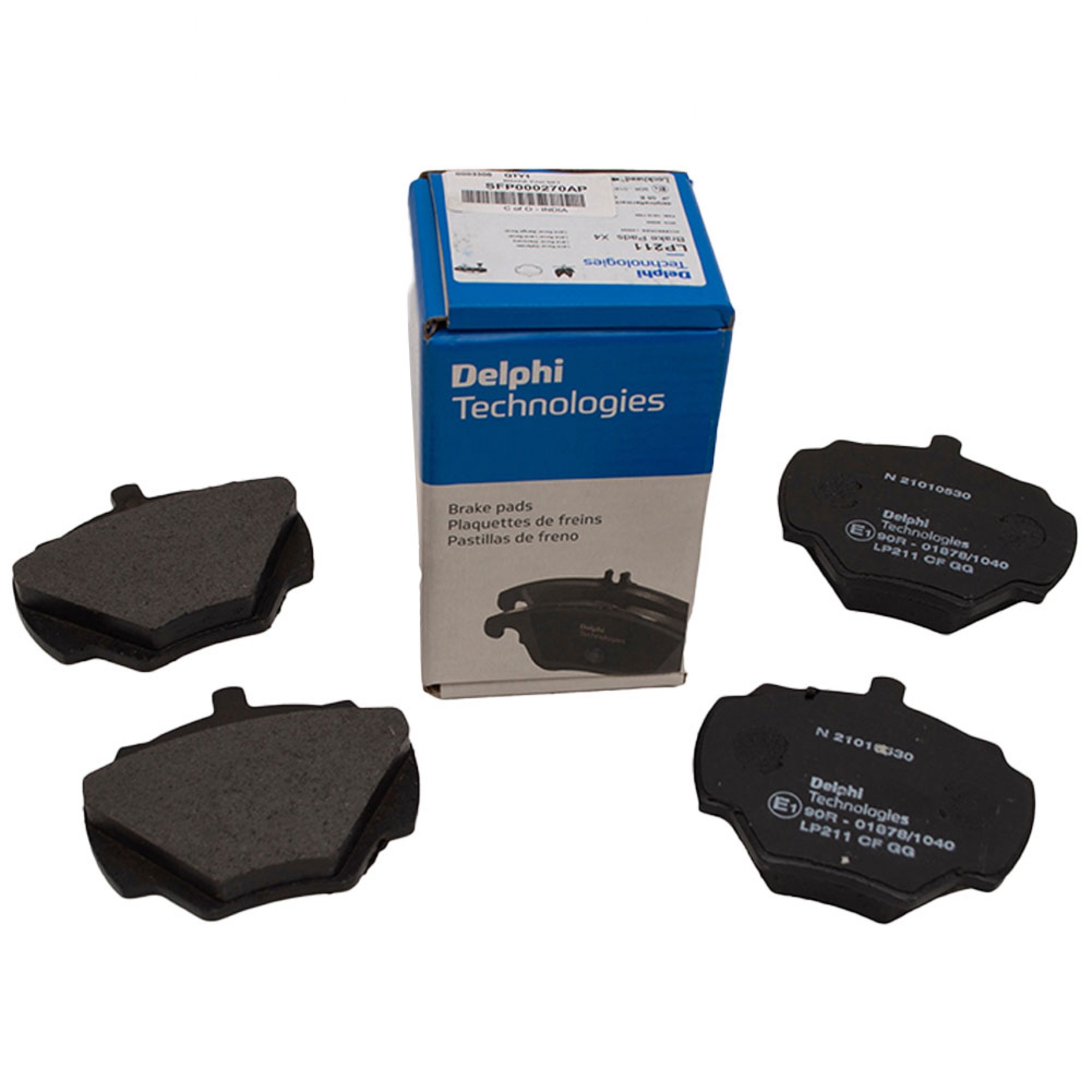 SFP000270GP - Delphi Land Rover Brake Pads Rear (Set) Discovery 1 &