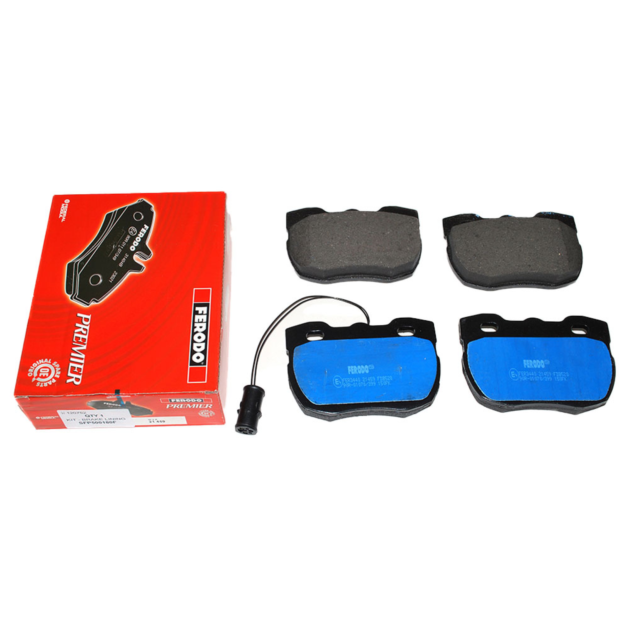 SFP500180F - Ferodo Brake Pads Front Range Rover Classic 1990 On. Discovery 1 with Vented