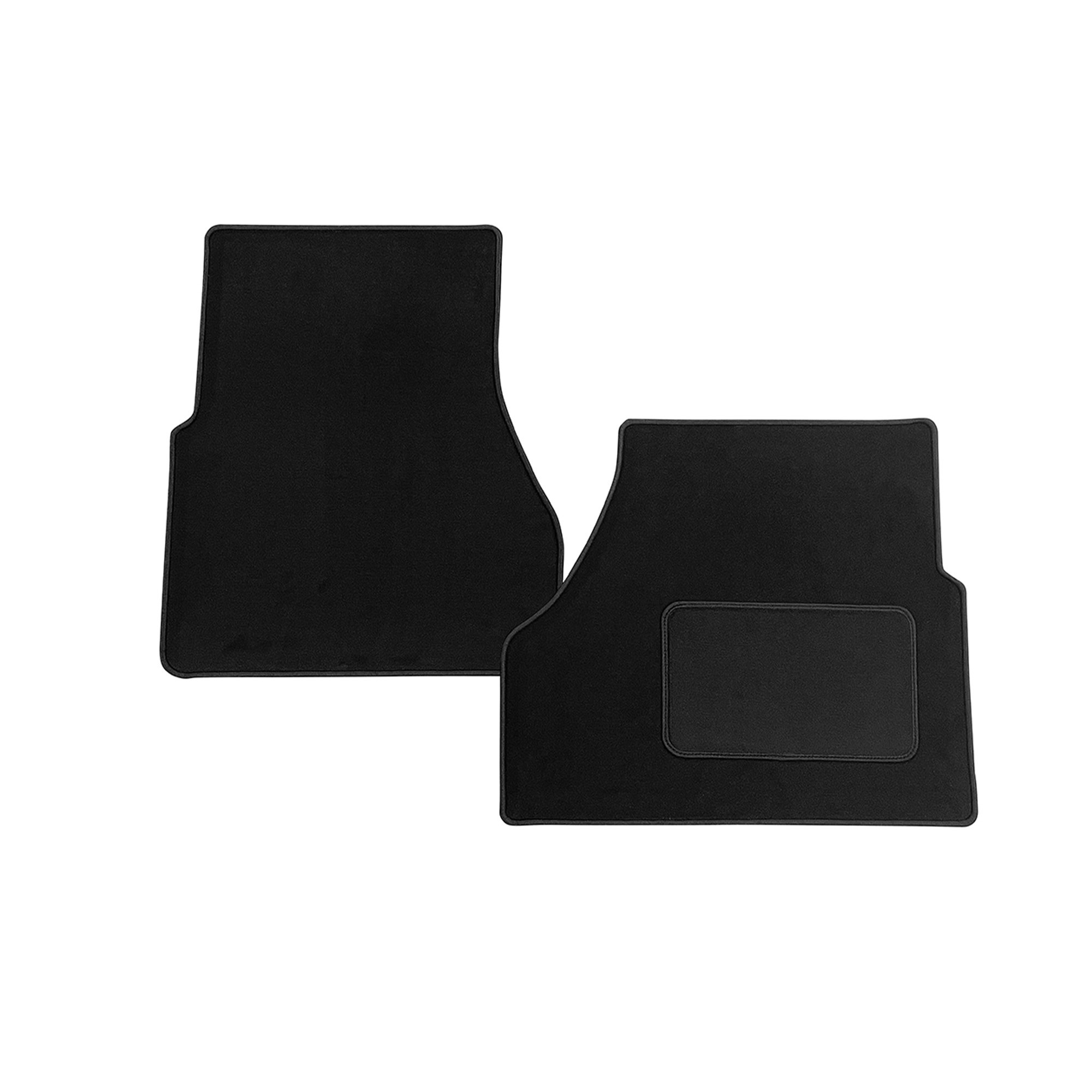 DA3983BLACK - Front Mat Set LT77 by Britpart