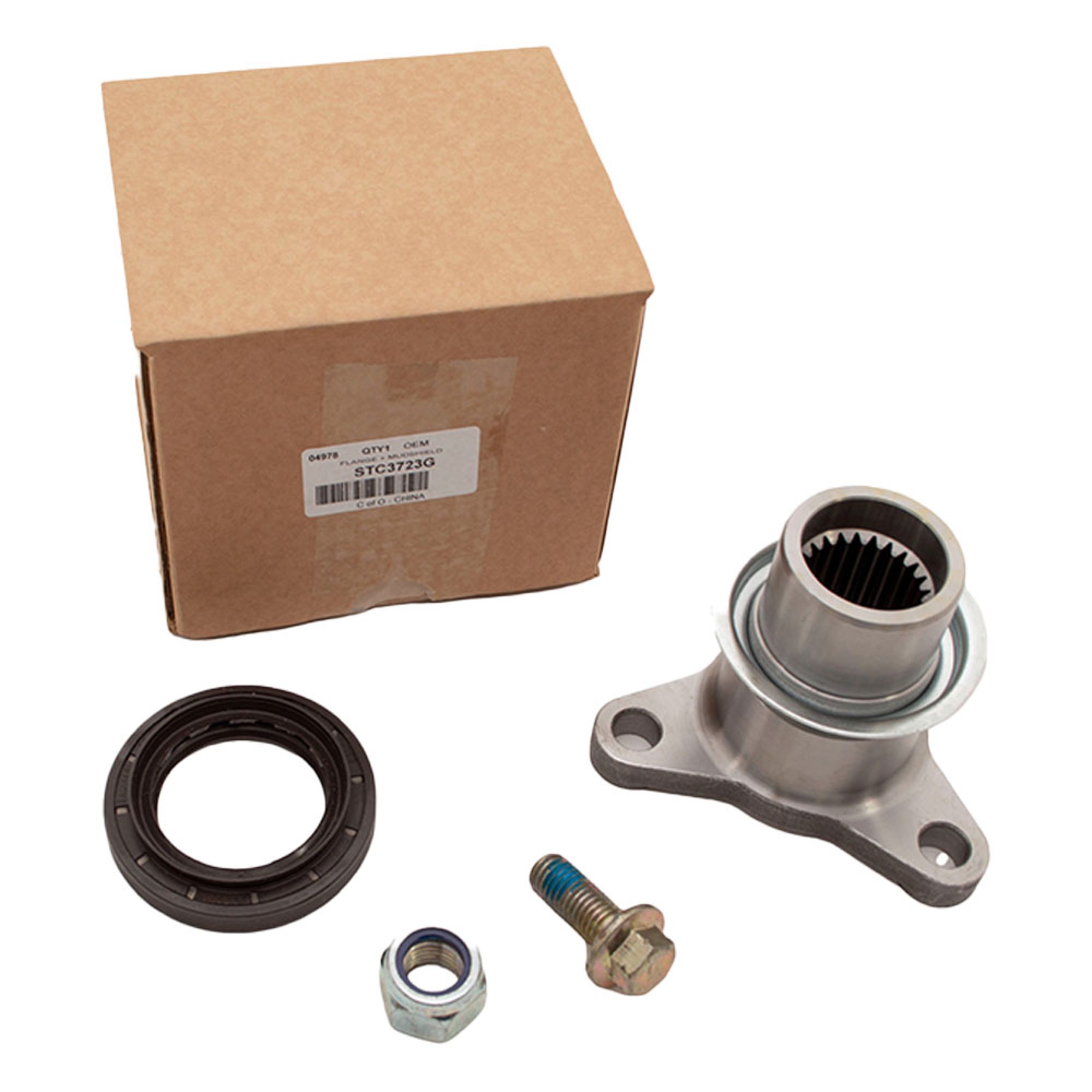 STC3723G - OEM Flange and Mudshield Kit Differential 3 Bolt Flange