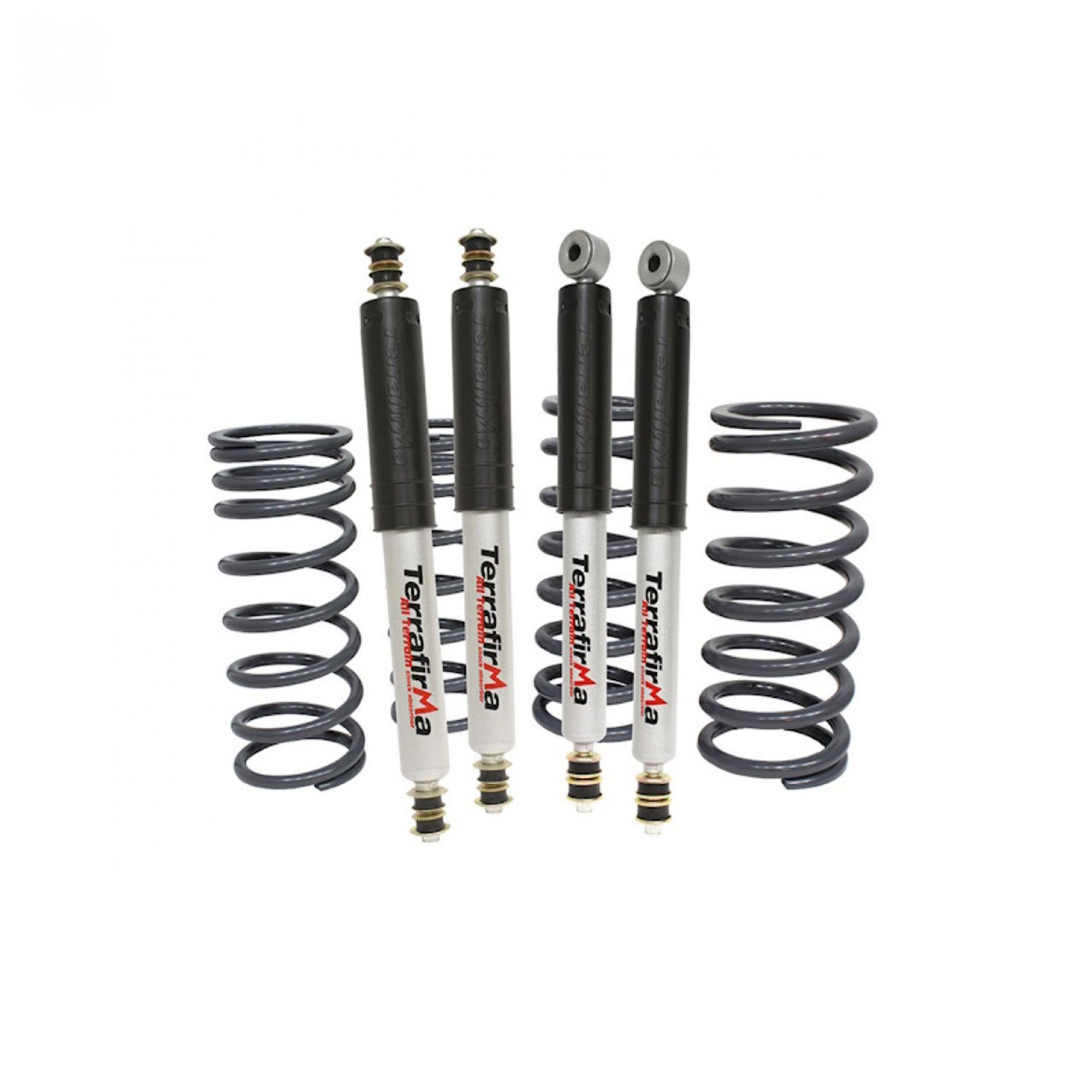 TF189 - Terrafirma Defender 110/130 Standard Height Suspension Kit Standard Height , All Terrain Shocks