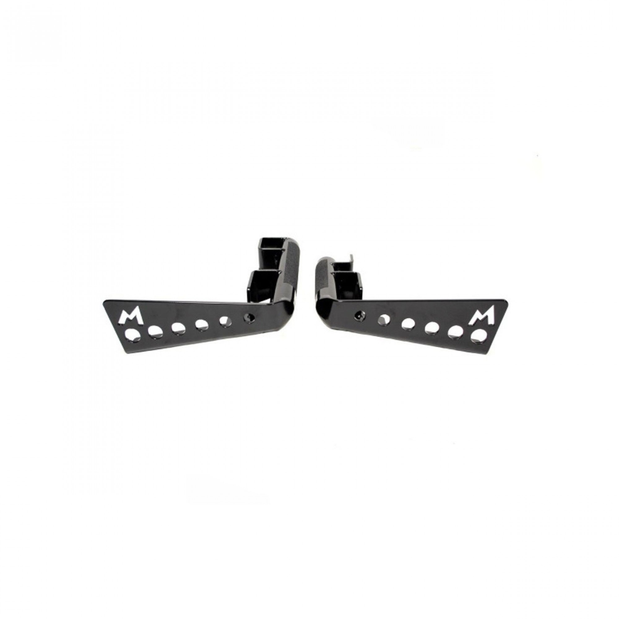 TF571WC - Terrafirma Heavy Duty Rear Corner Bumpers Defender 110 (W/Spare Wheel Carrier)