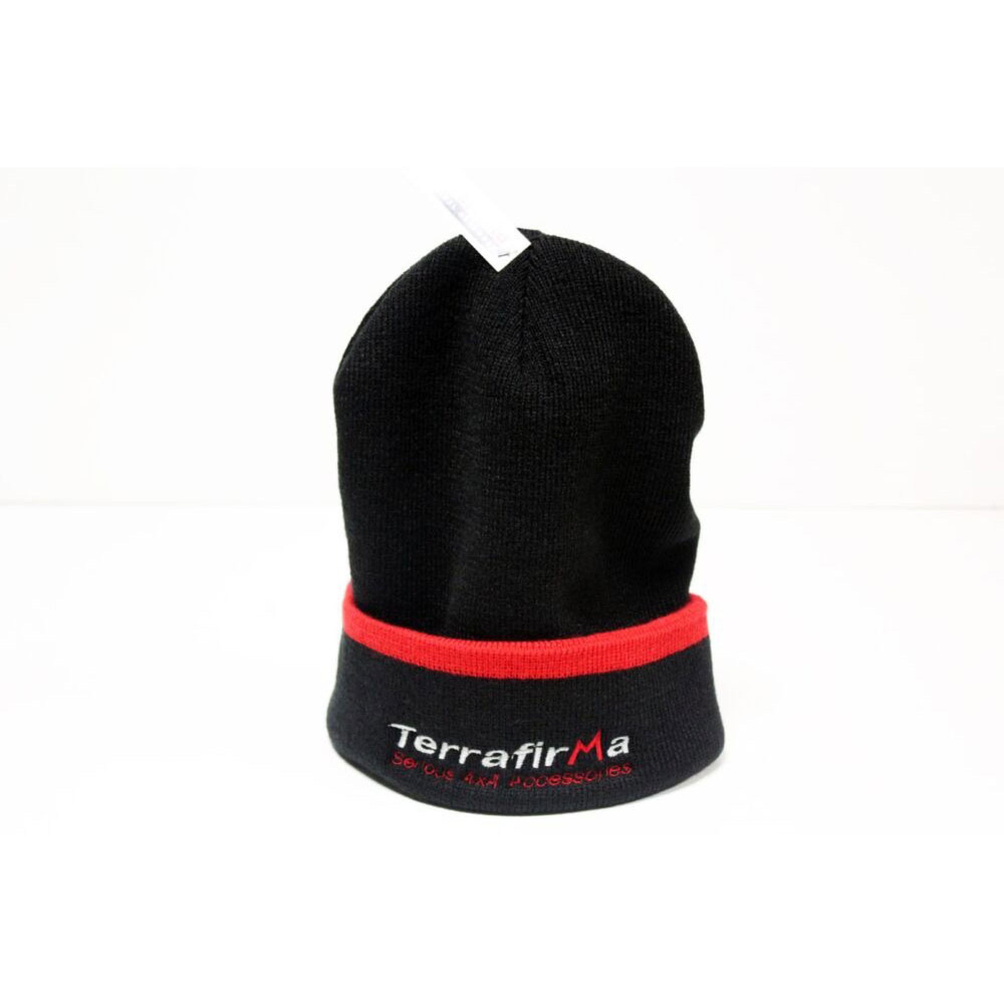 TF789 - Terrafirma Beanie Hat Black and Red