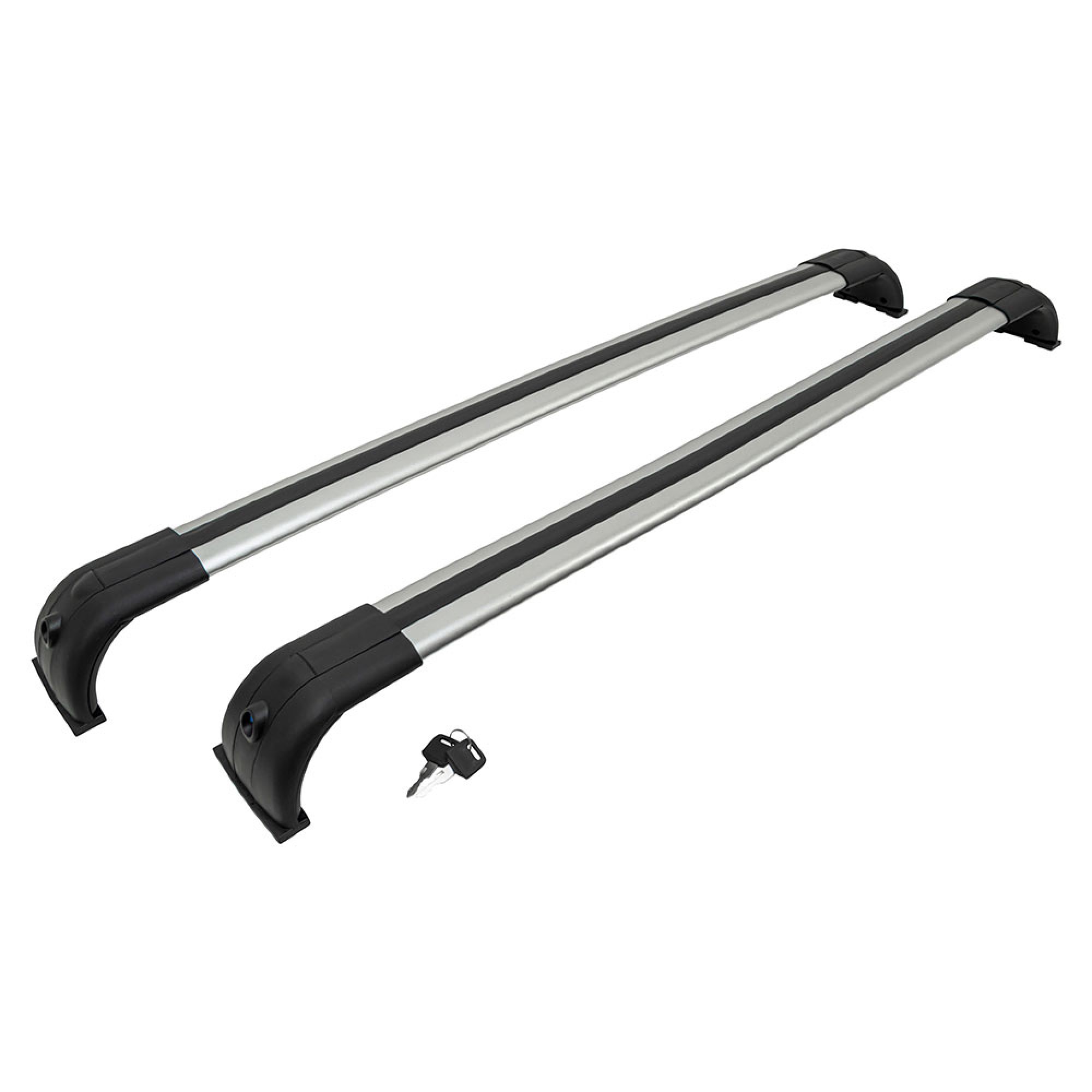 Roof Cross Bar Kit - Bright Finish - Discovery 3/4