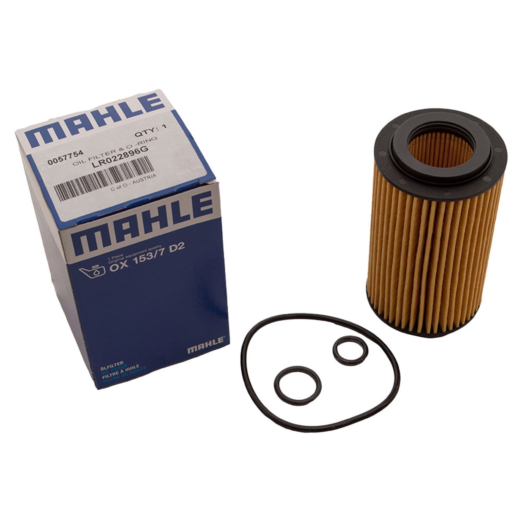 Mahle Range Rover 4.4 Dohc Ditc V8 Oil Filter - LR022896 G