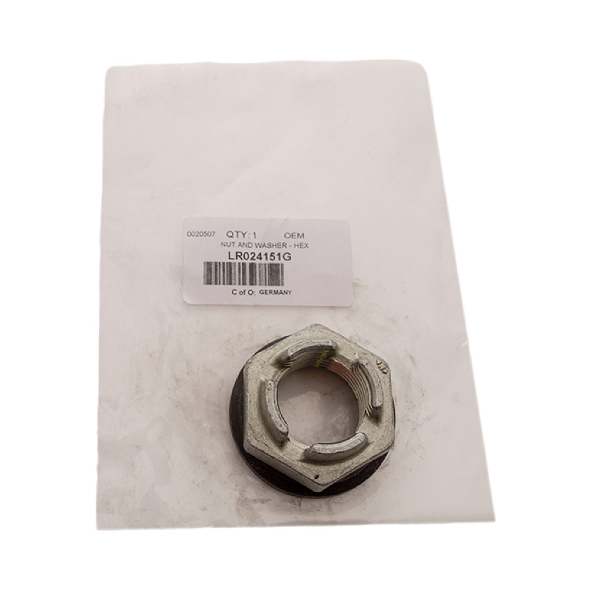LR024151G - OEM Drive Shaft Lock Nut and Washer Front and Rear