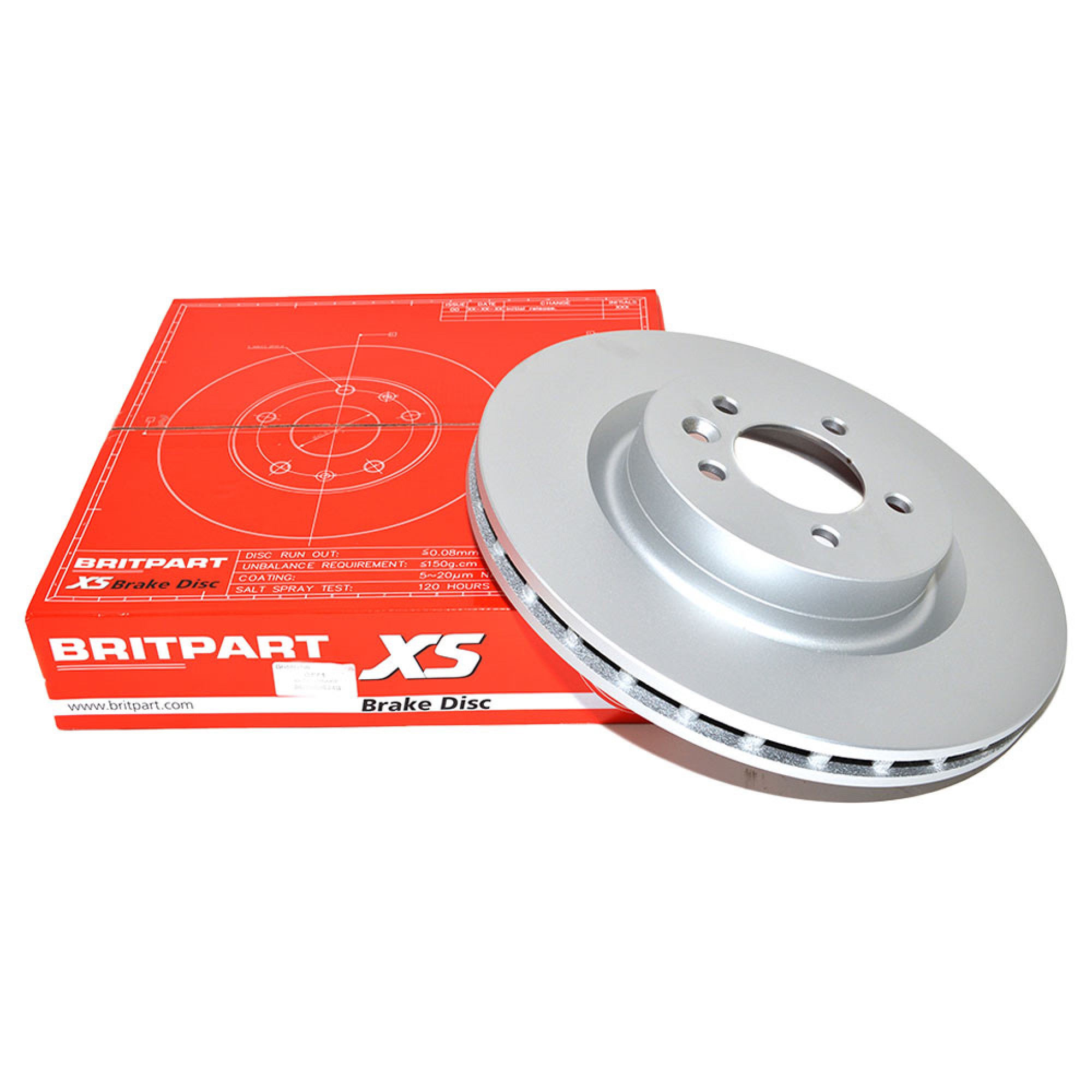 LR025946G - Xs D4/Rrs 2010 on Front Brake Disc North African Market