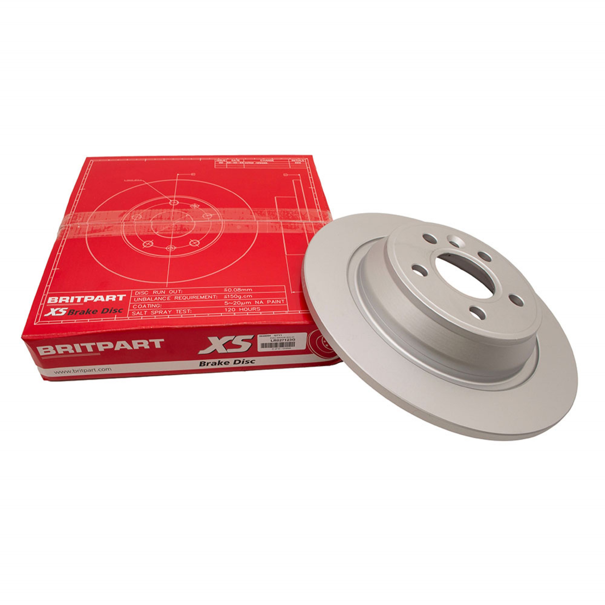 LR027123G - Xs Rear Brake Disc Evoque