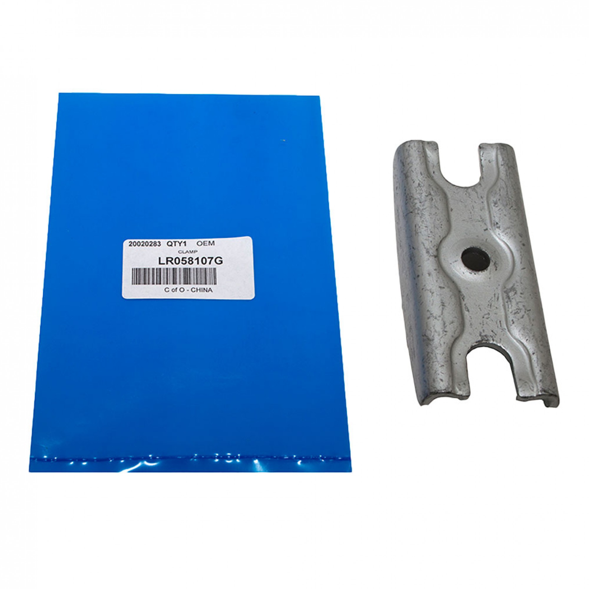 LR058107G - OEM Fuel Pipe Clamp from Chassis DA444247