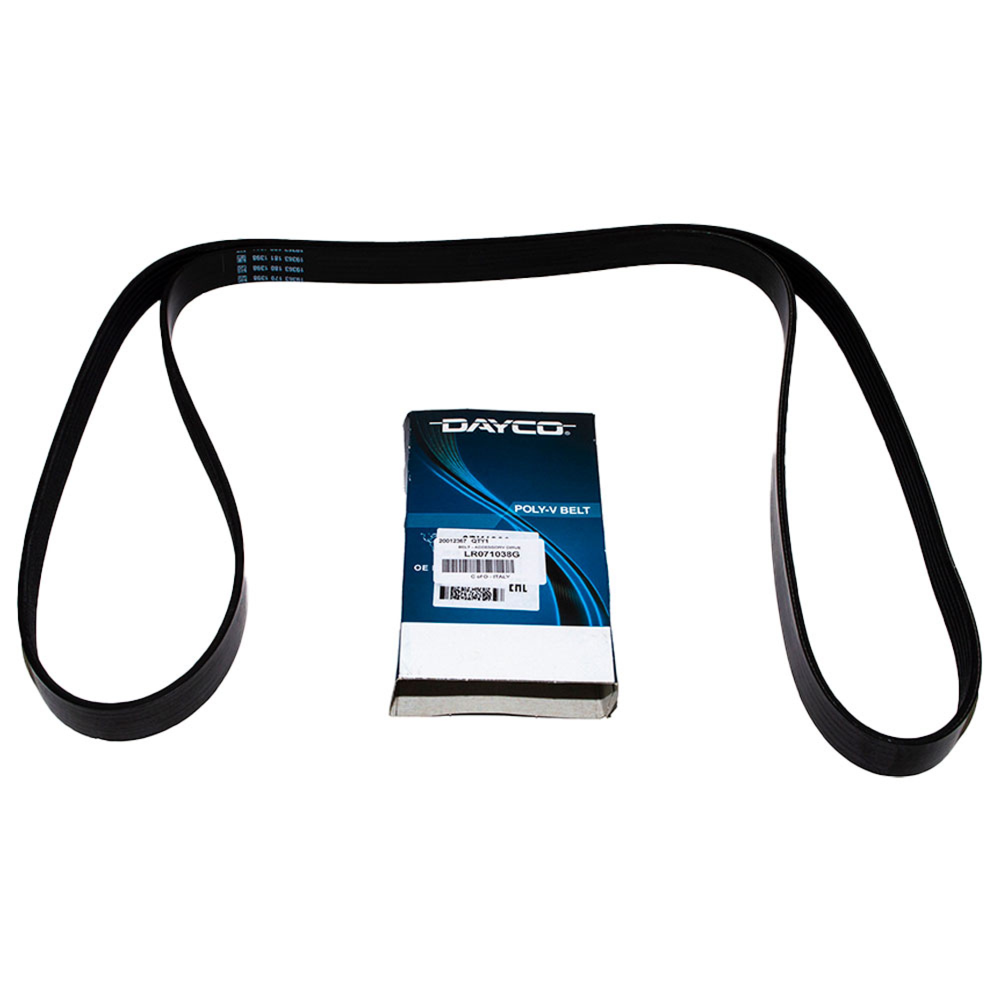 LR071038G - Dayco 3.0 L 24V V6 Auxiliary Drive Belt