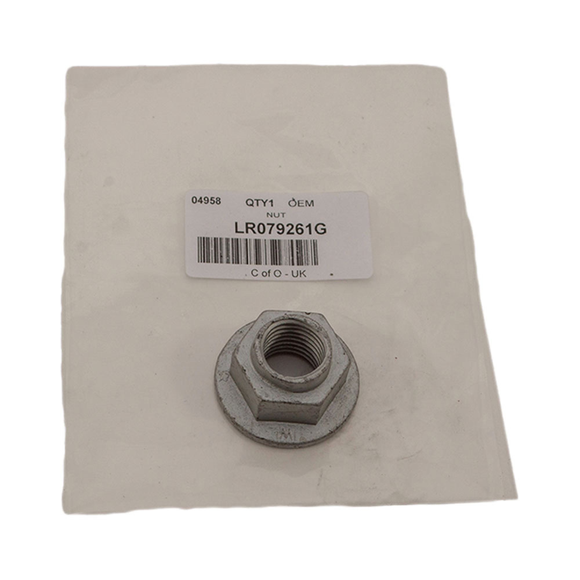 LR079261G - OEM Front Lower Arm Suspension Nut