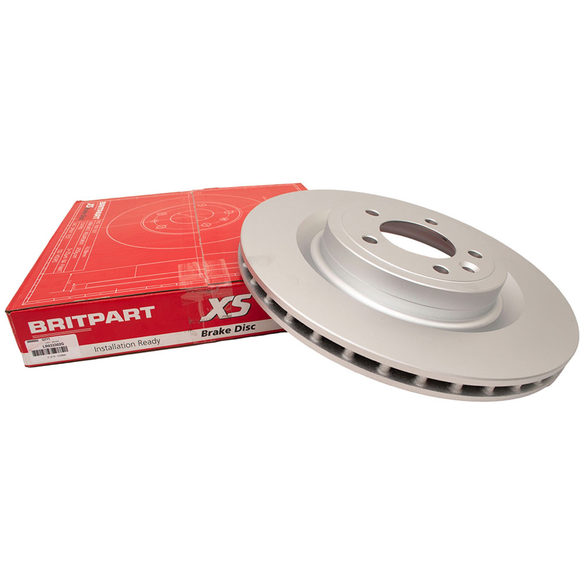 LR033302G - OEM Brake Disc LH Or RH Rear from EA000001 Subject to Vin Numbe