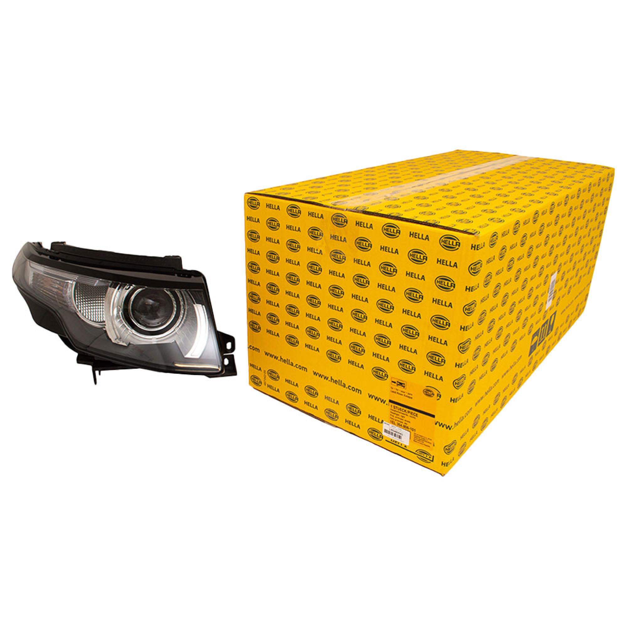 LR048054G - Hella LH Headlamp and Flasher with Halogen