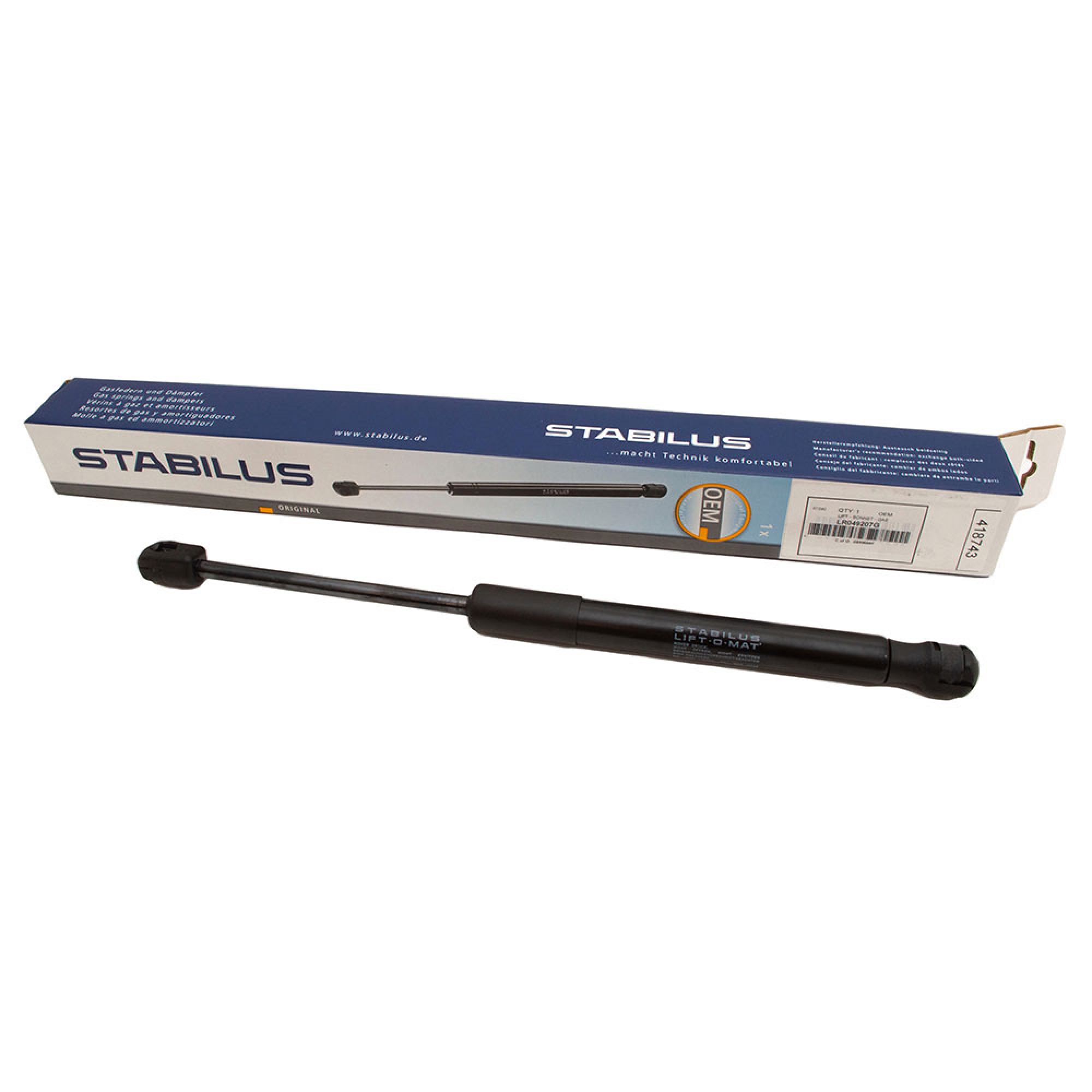 LR049207G - OEM Gas Lift for Bonnet