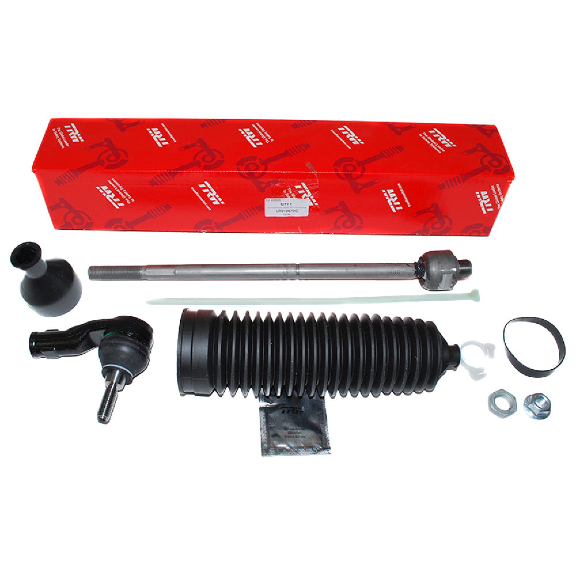 LR010670G - Trw Outer Ball Joint Kit LH RHD Or RH LHD up to 9A496359 for M20 Spindle with M12 Ball Joint Nut