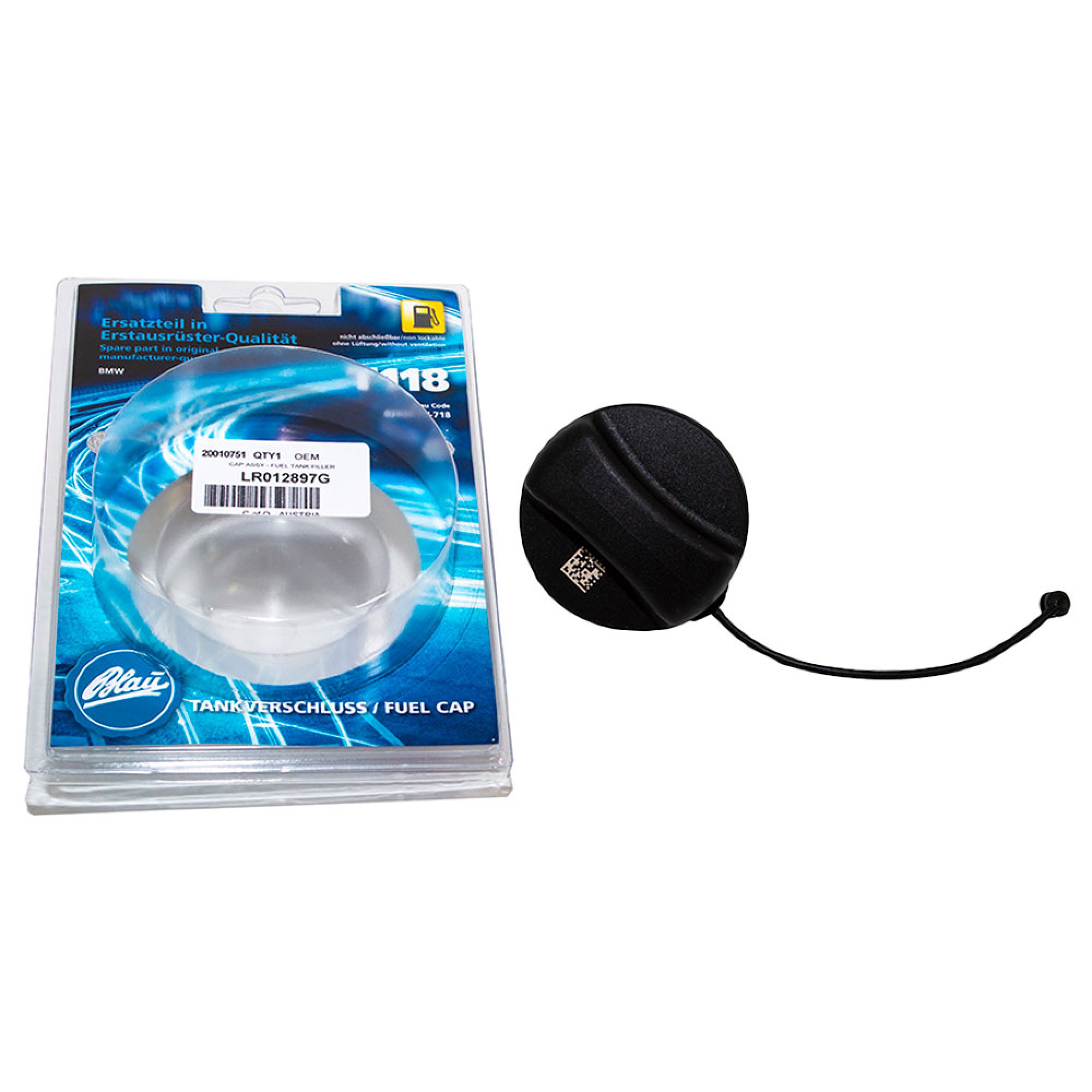 LR012897G - OEM Cap Fuel Filler Range Rover 2010 to 2012