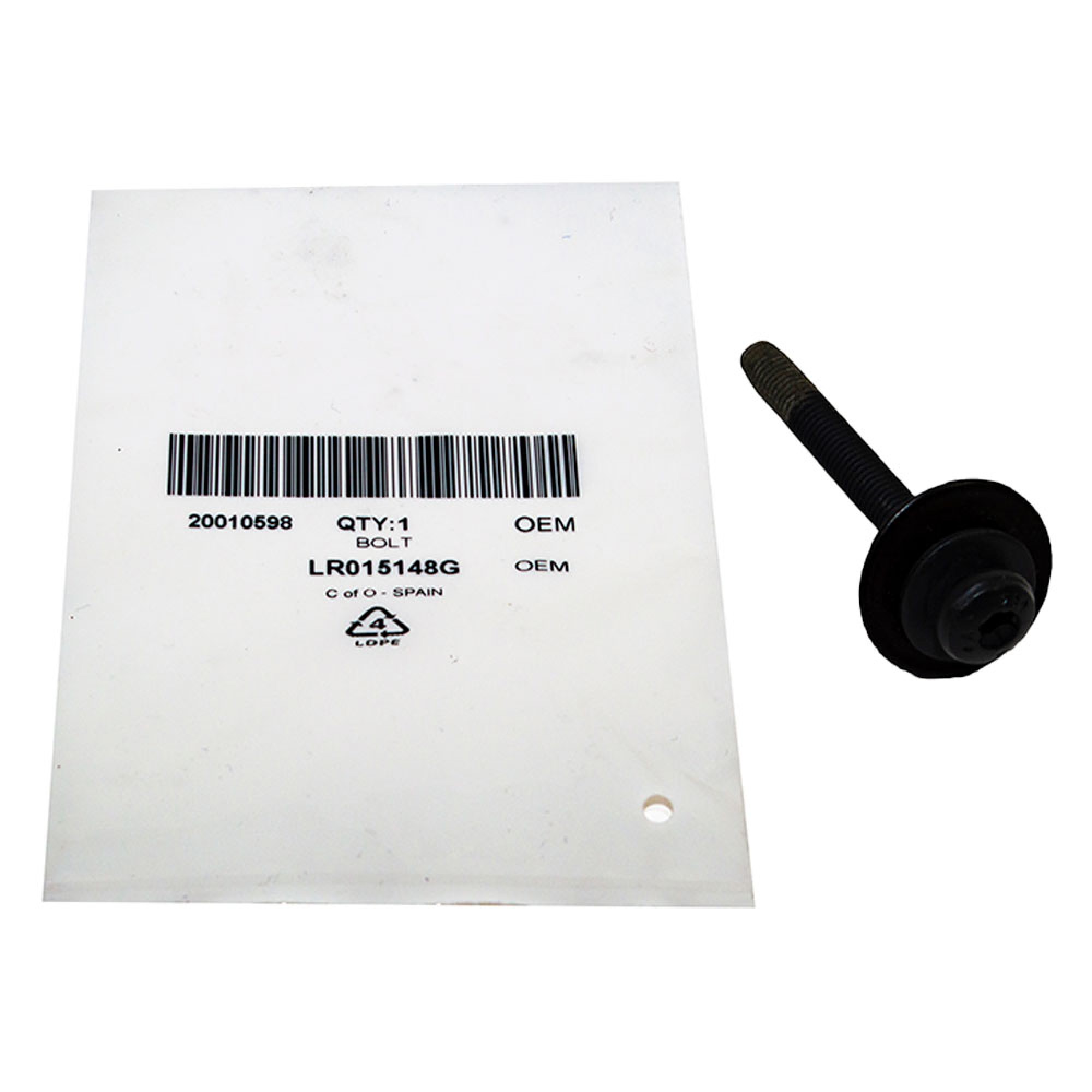 LR015148G - OEM Bolt M8 x 1.25