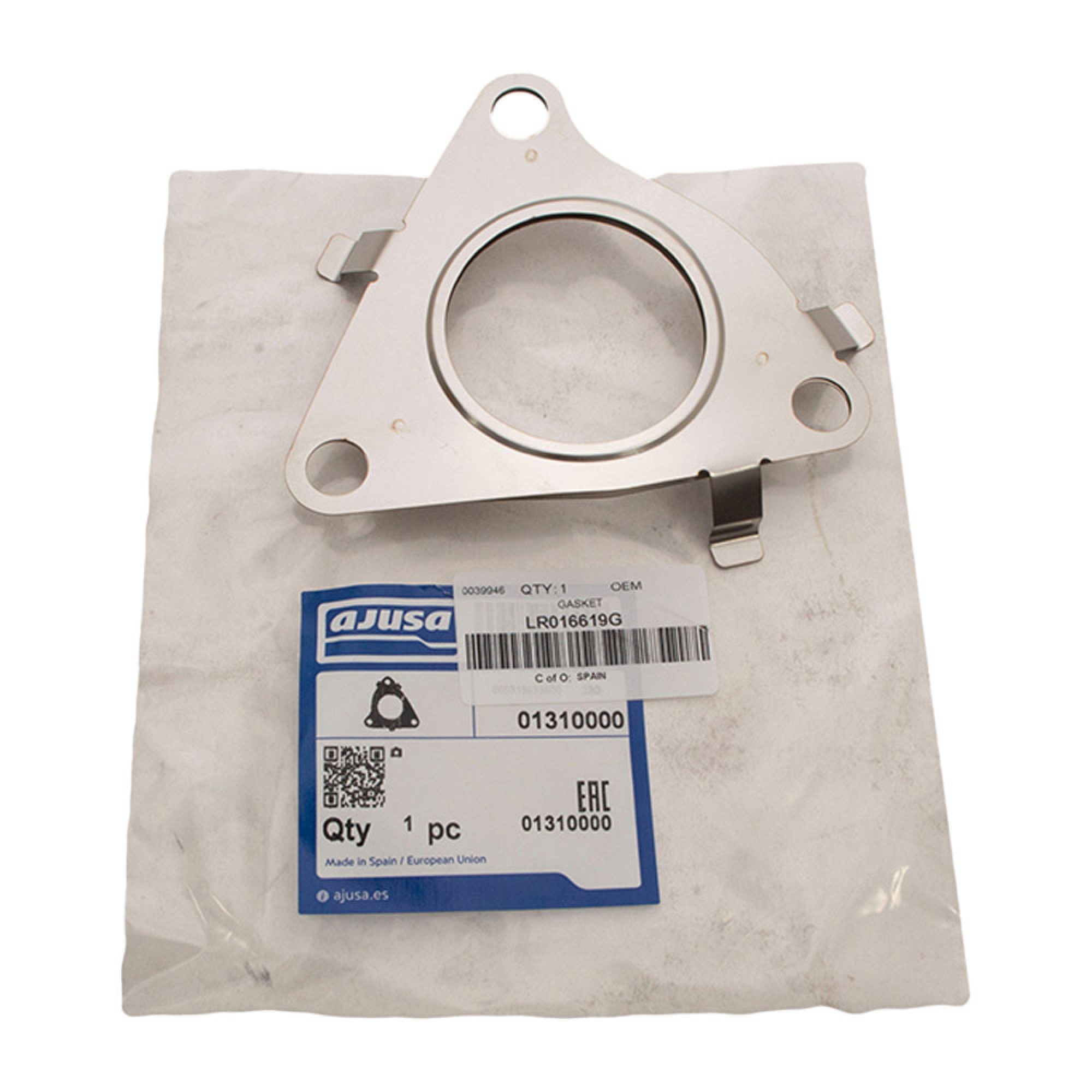 LR016619G - OEM Gasket - LH Exhaust Pipe 3.0 Litre Diesel