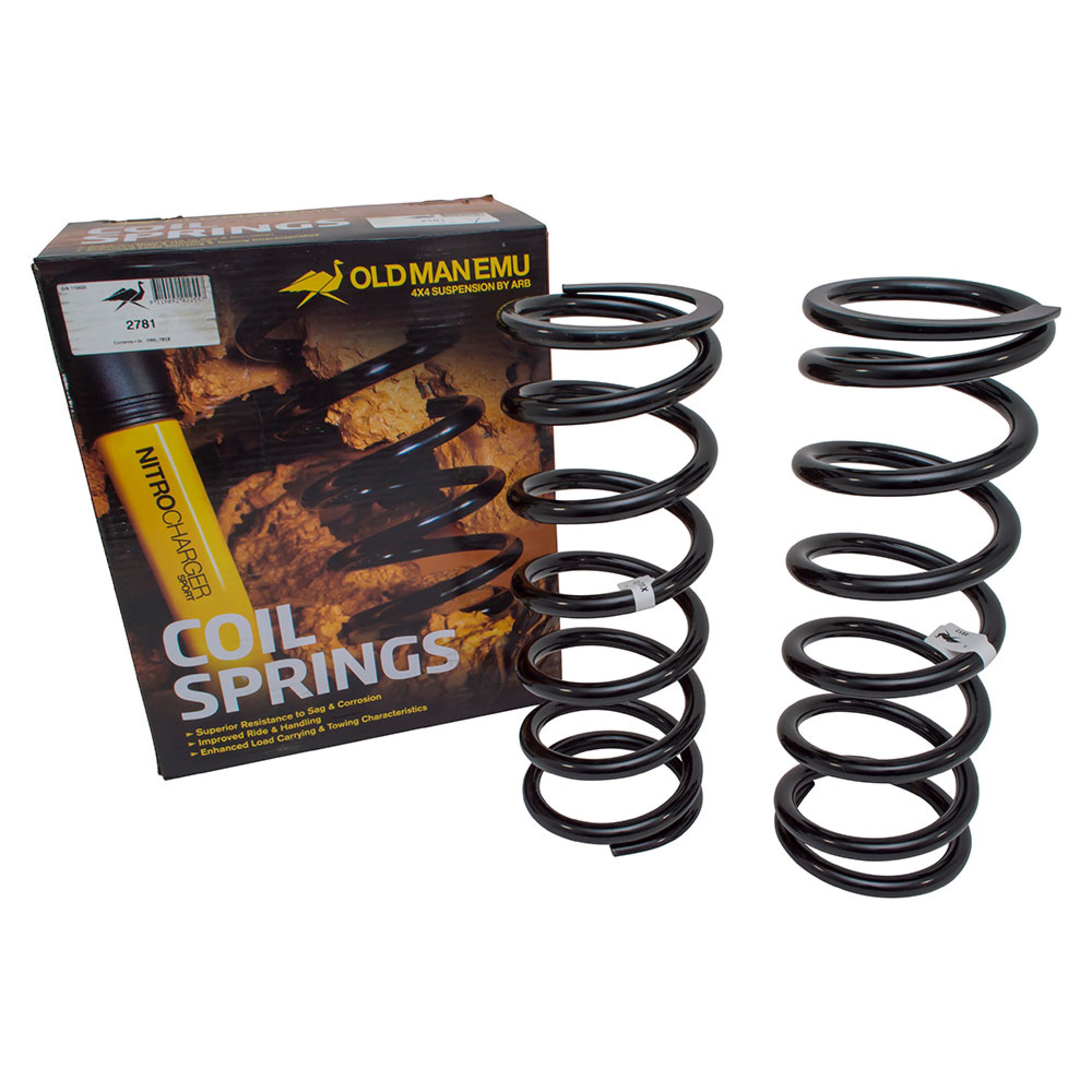 2781 - Rear Old Man Emu Springs Medium 40mm Lift for Discovery 2