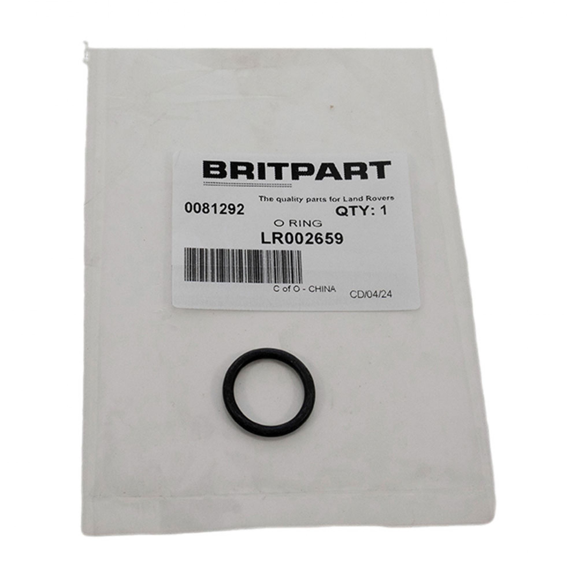 LR002659 - O Ring on Condenser Air Con 22.5mm