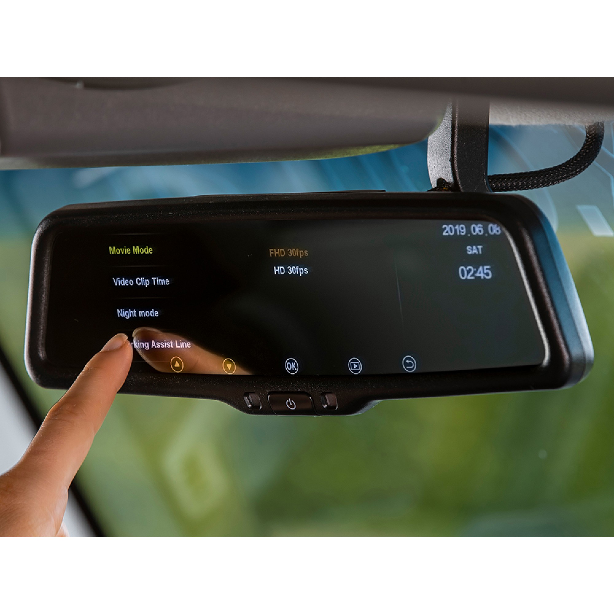 ARB Reversing Camera and Monitor Lcd Rear View Mirror