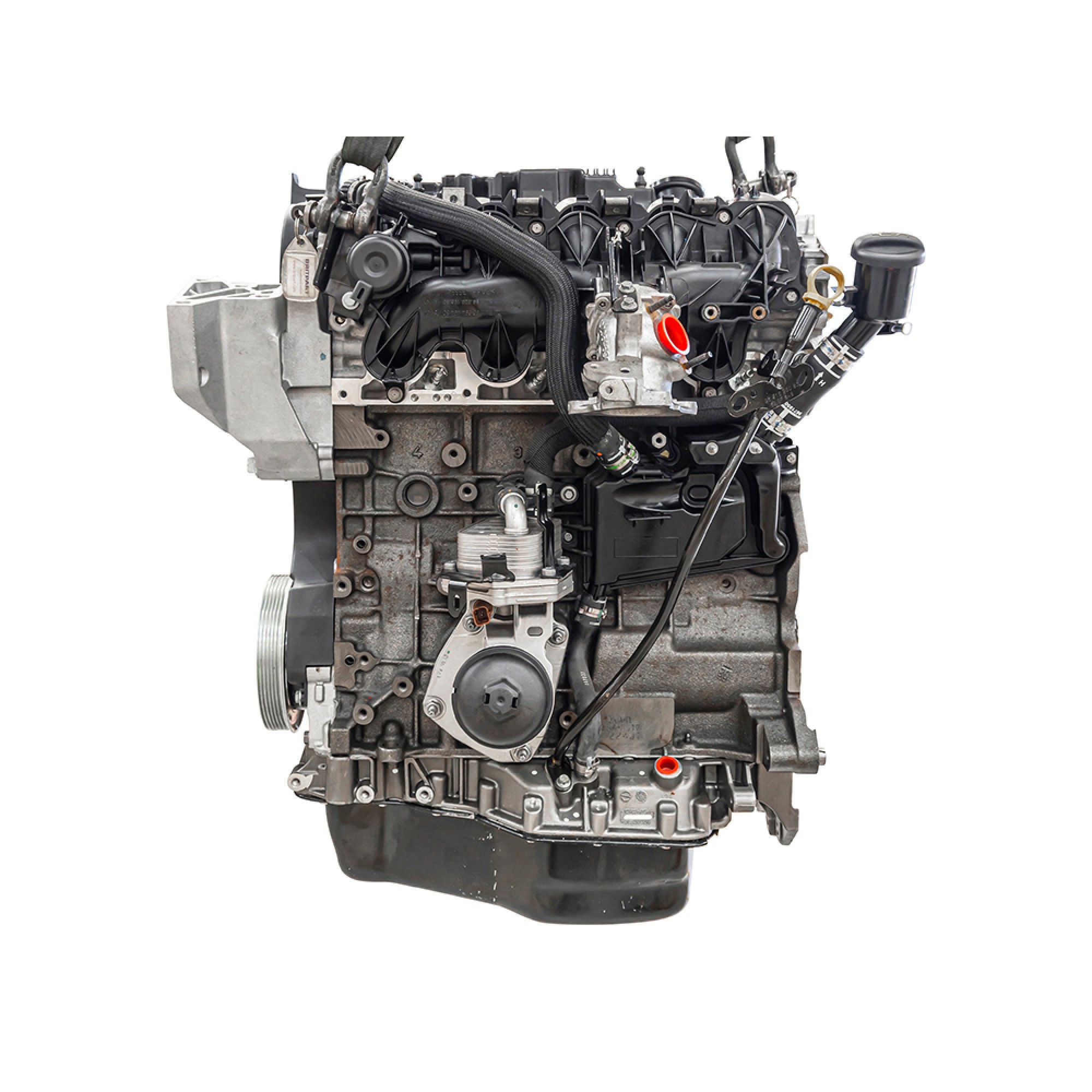 OEM Service Full Engine Stripped 2.2L 16V Diesel to AH999999 Includes Oil Cooler and Filter Assembly, Sensors and Glow Plugs