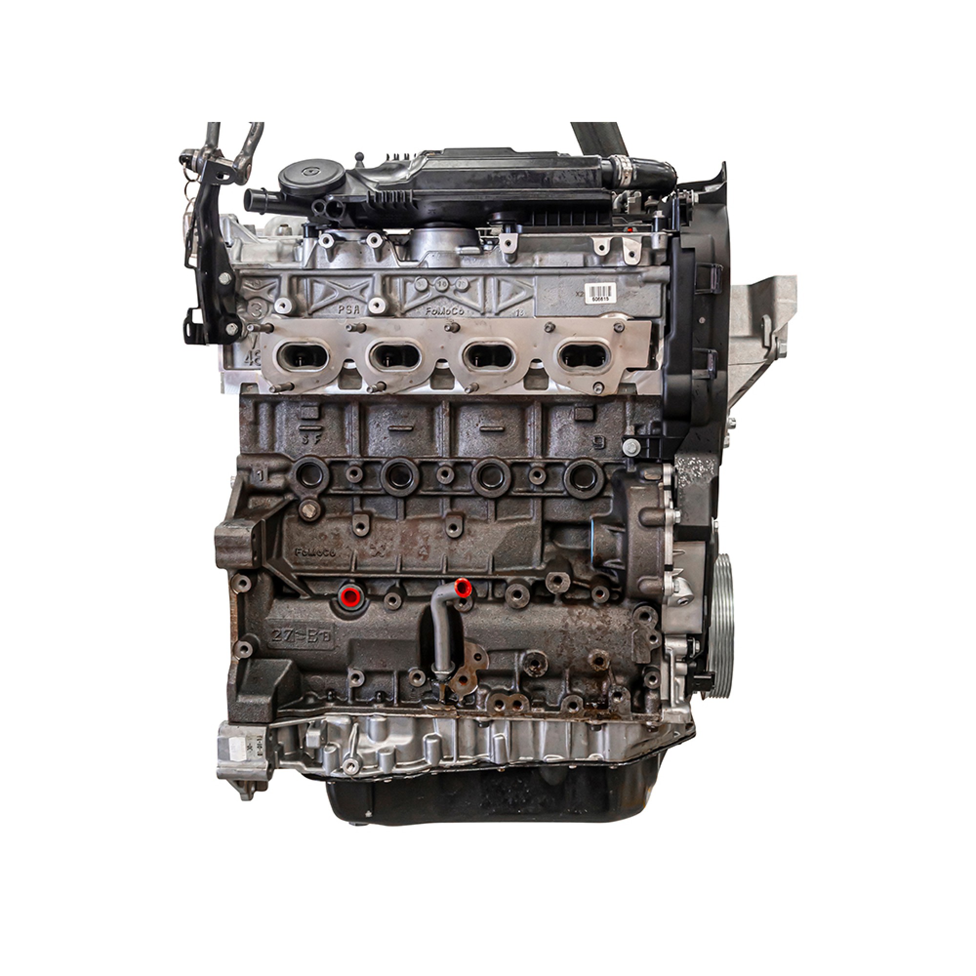 OEM Service Full Engine Stripped 2.2L 16V Diesel to AH999999 Includes Oil Cooler and Filter Assembly, Sensors and Glow Plugs
