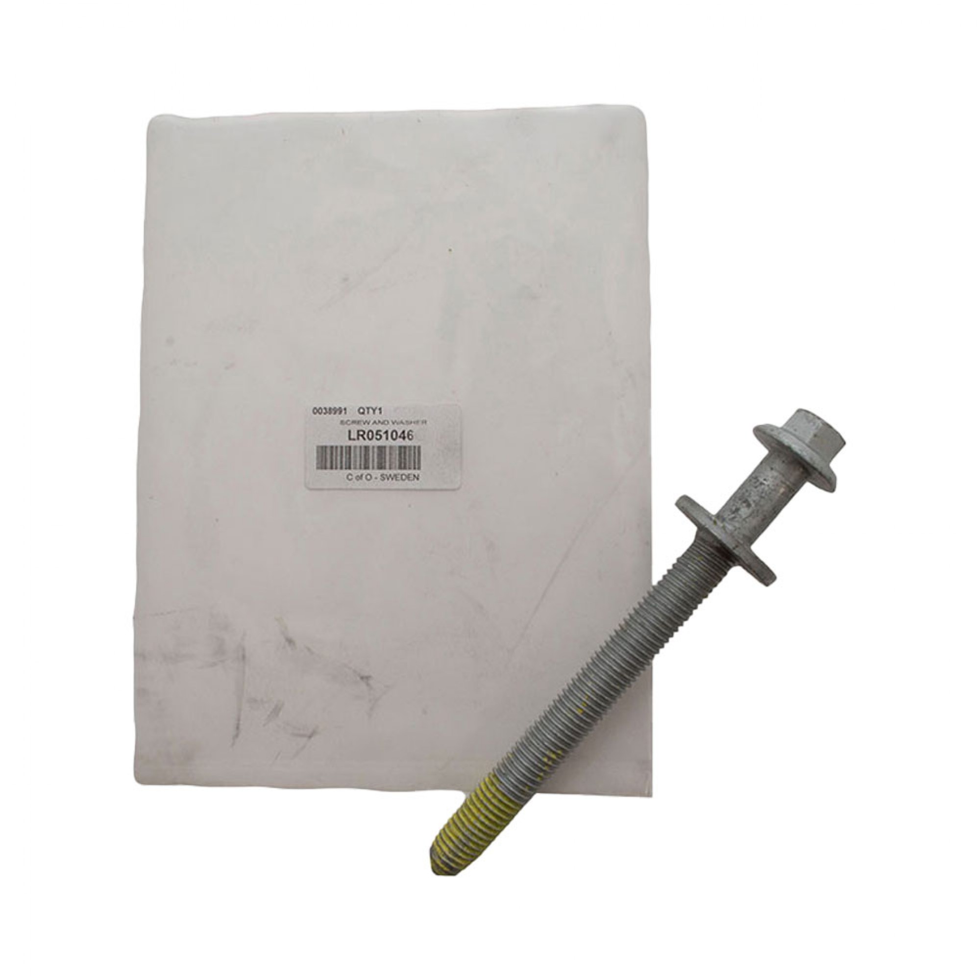 M14 x 145mm Screw and Washer Please Use When Body Shell Is Replaced - Self Cutting Thread Bolt - LR051046