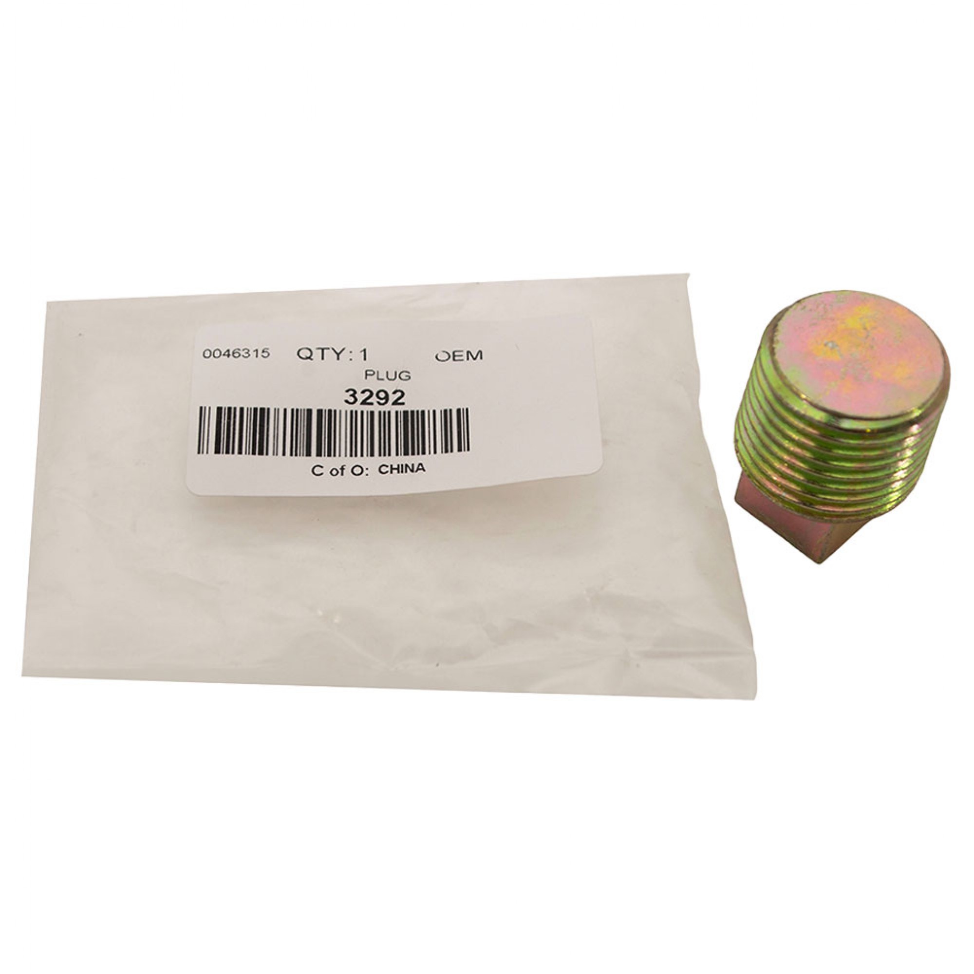 Plug Level for Transfer Box 1/2 Inch and Swivel Housing - 3292