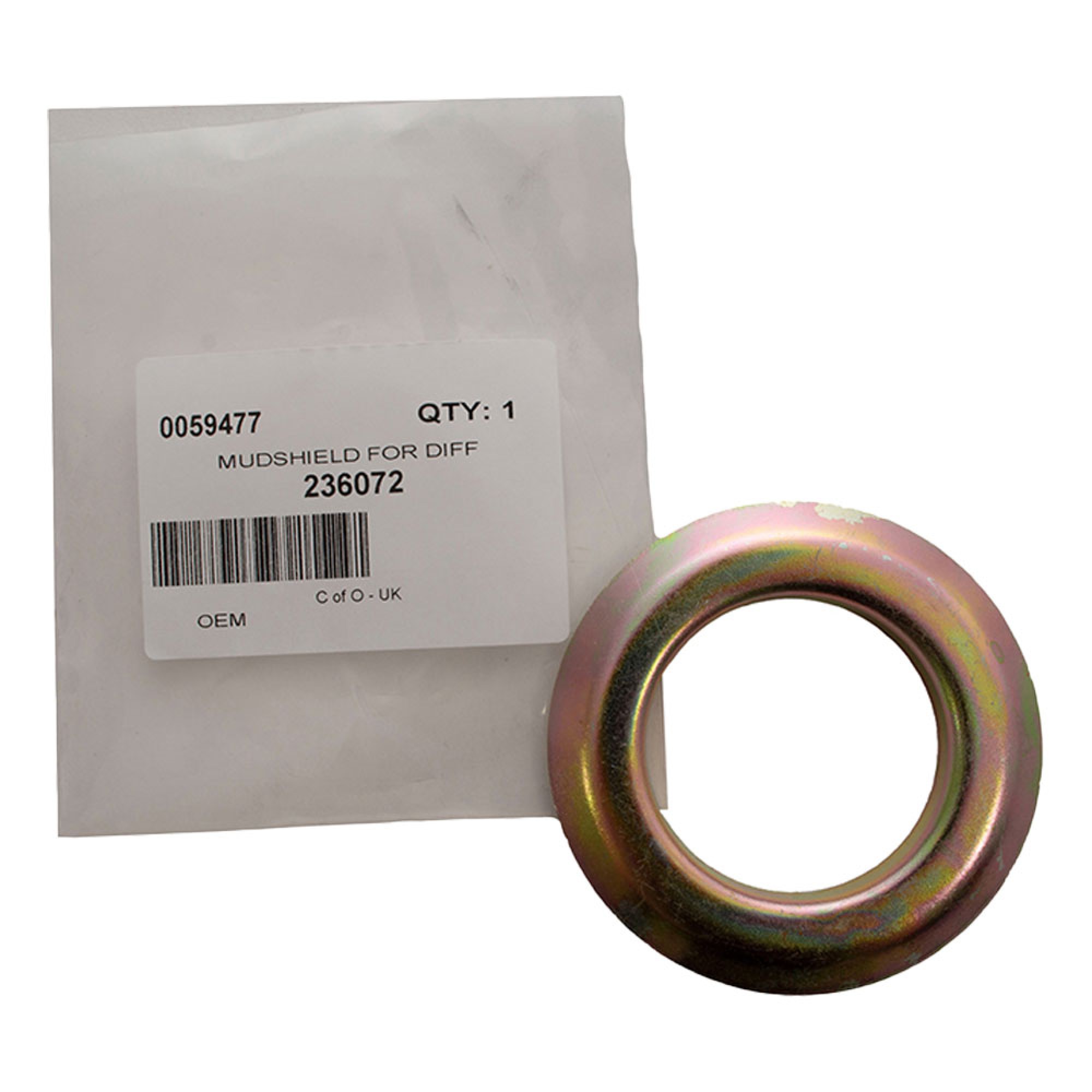 236072 - Genuine Mudshield for Driving Flange on Differential to KA930455 1992