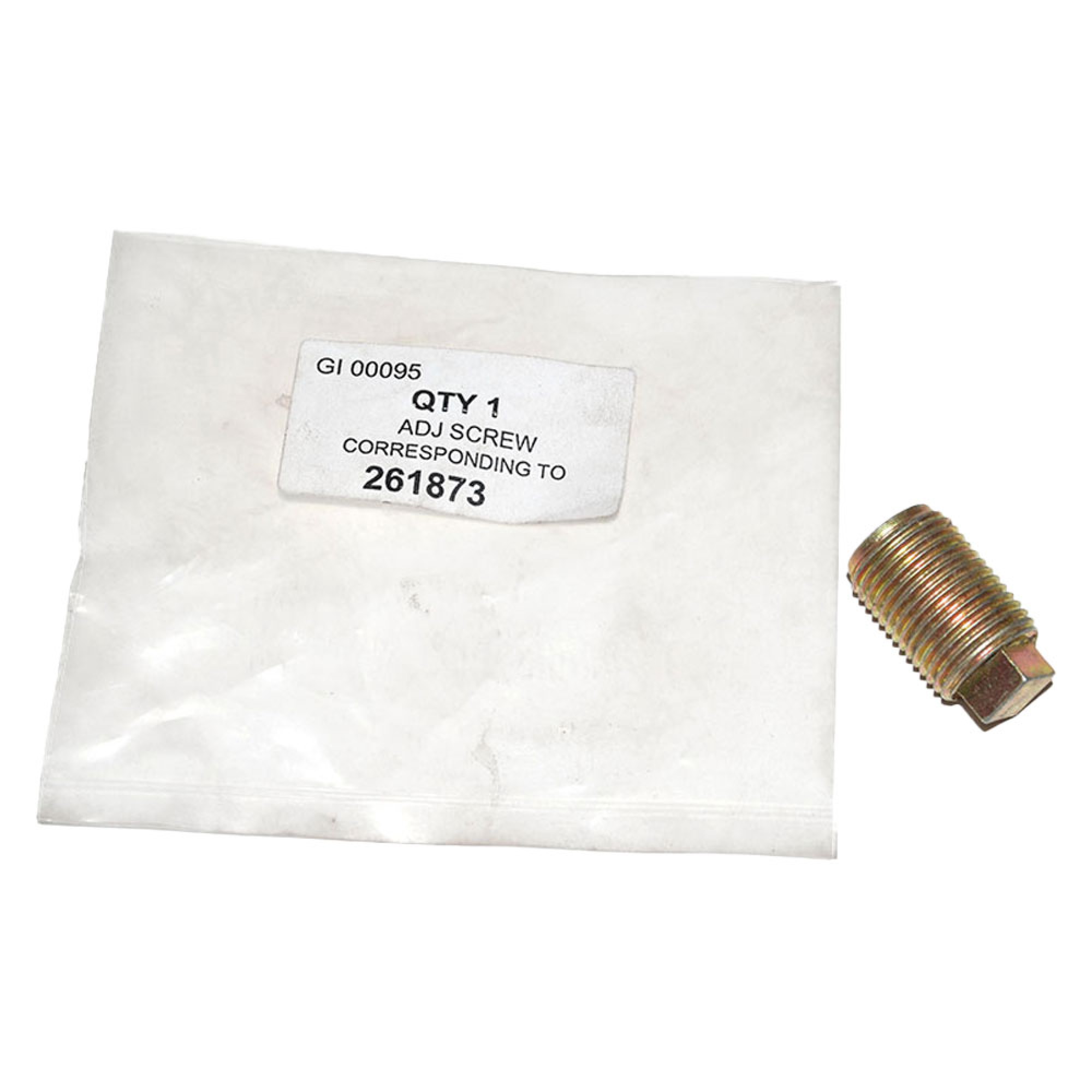 261873 - Adjust Screw for Steering Rocker Shaft 1956-1984