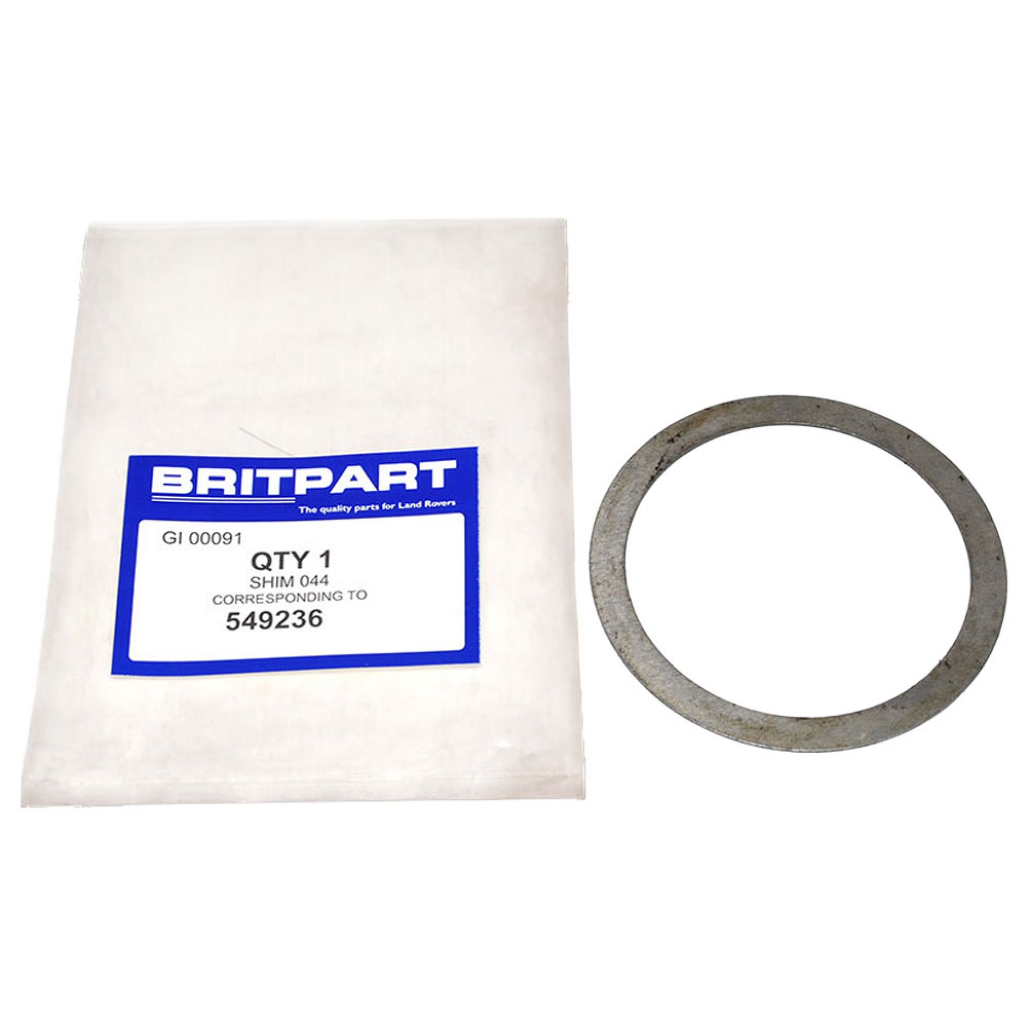 549236 - Differential Pinion SHIM.044 Inch 1970 on Land Rover Range Rover Classic and Disco.