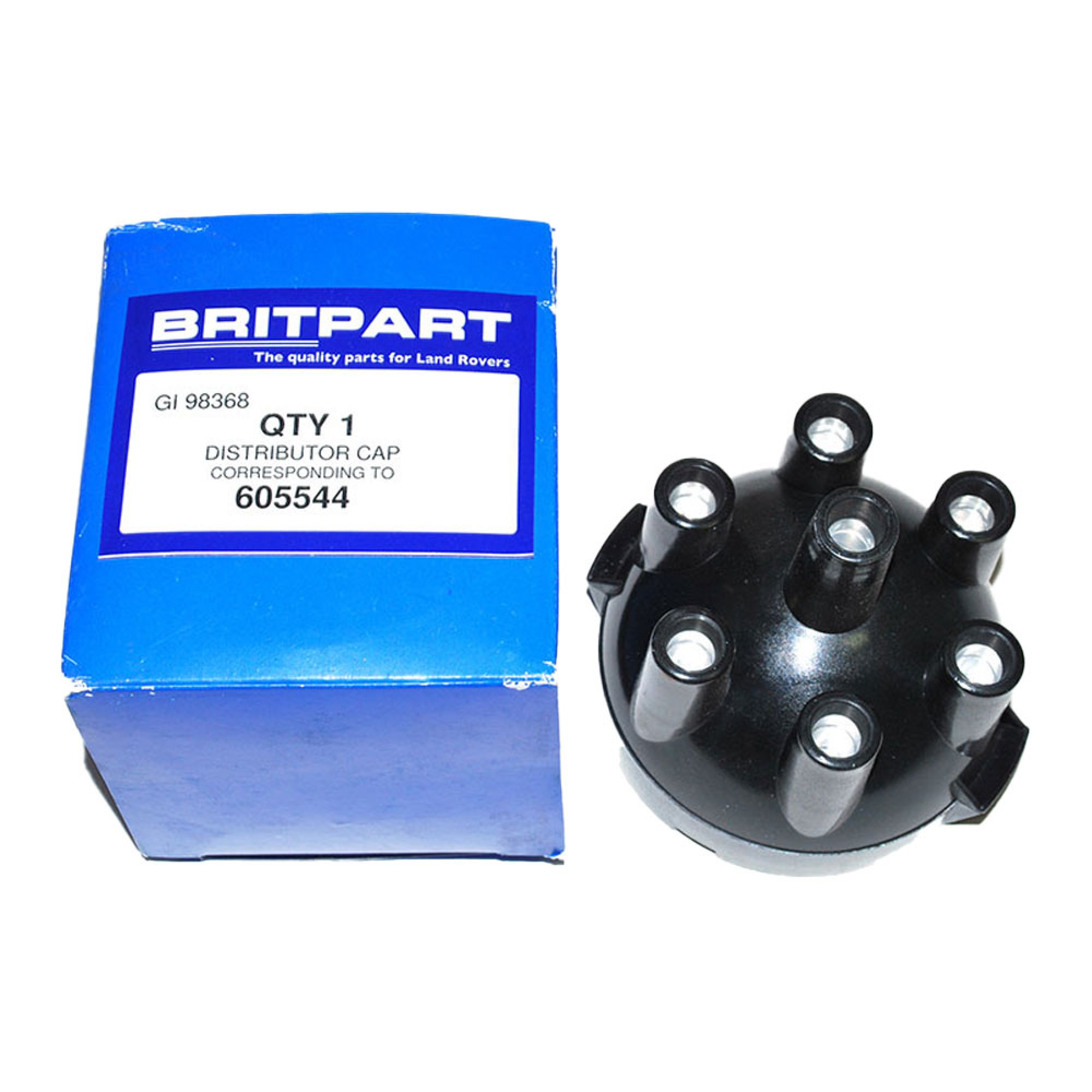 Distributor Cap 2.6 Litre Top Entry Leads. - 605544