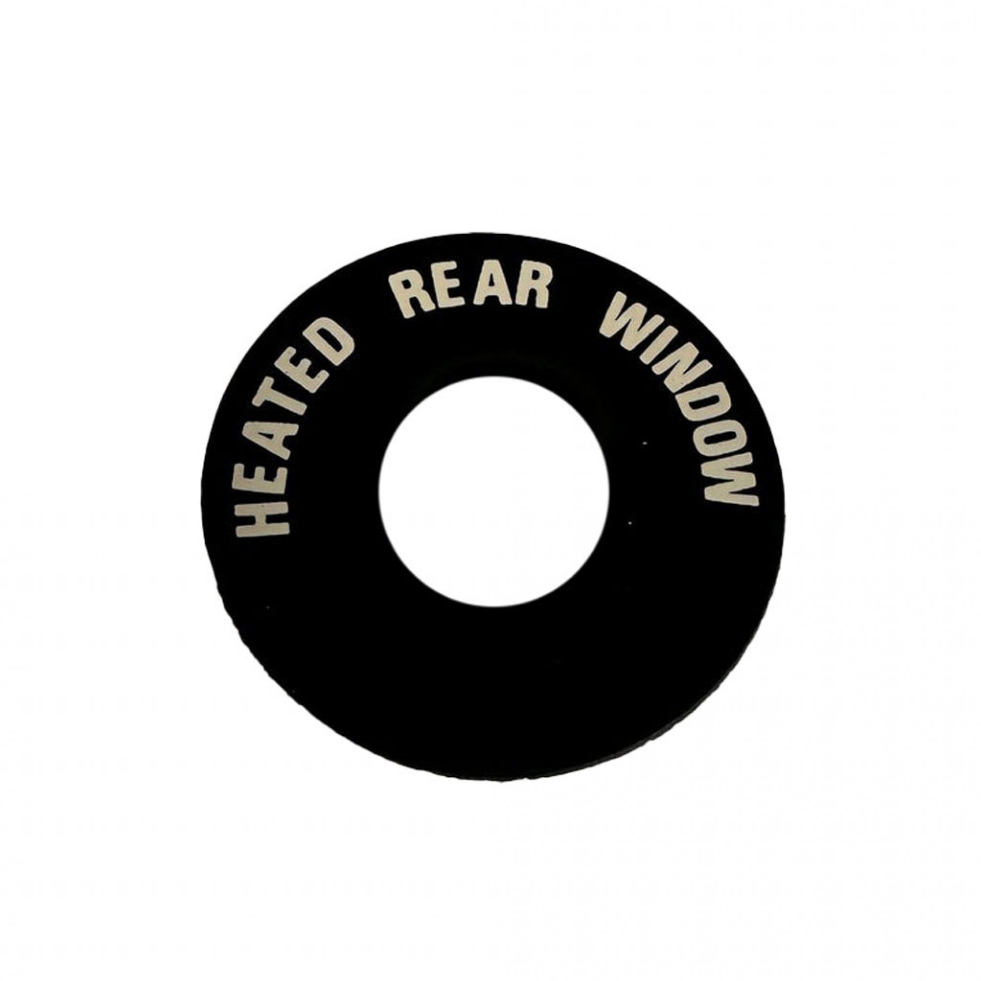 573190 - Lable Heated Rear Window Range Rover <1985.