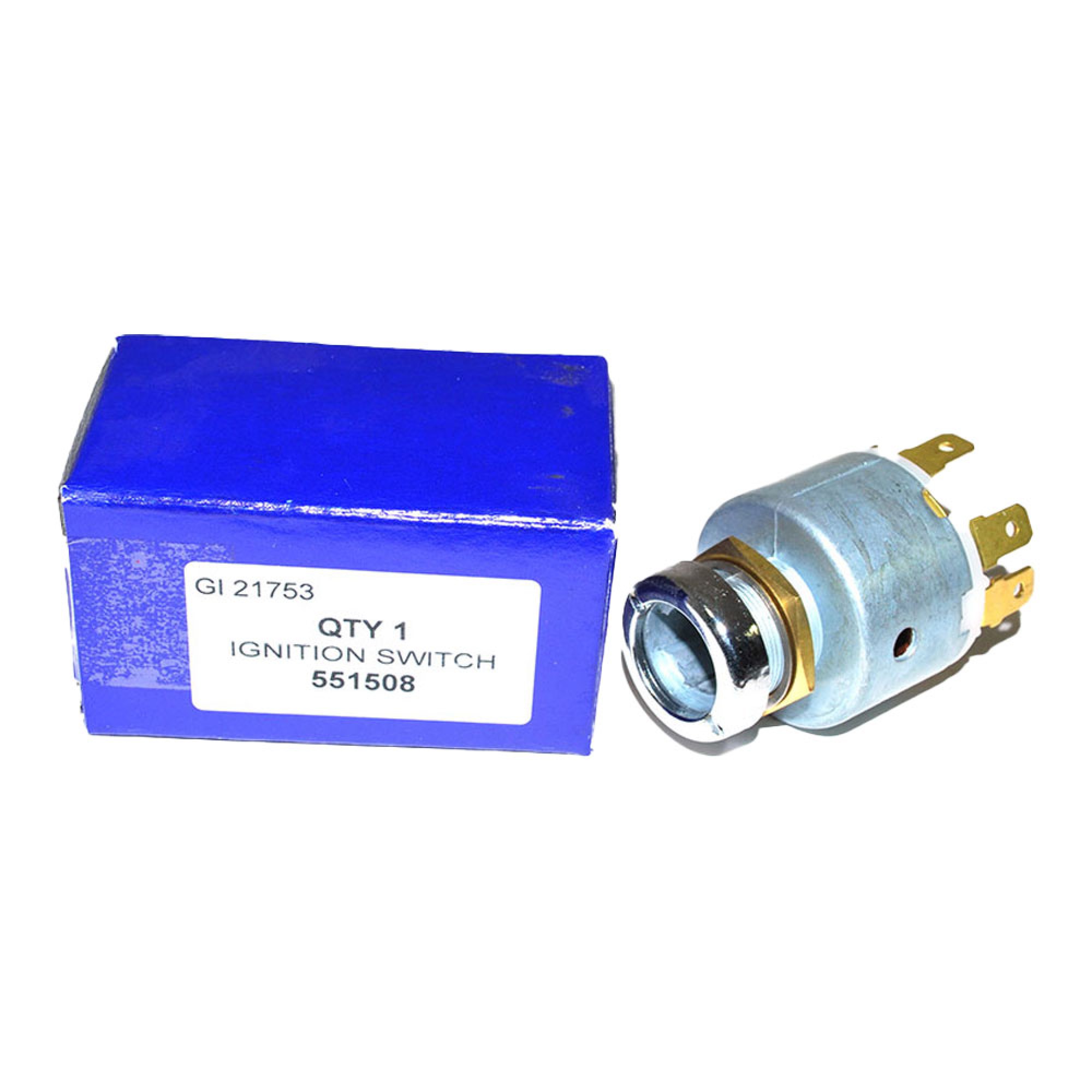 551508 - Ignition Switch Petrol 1967 on Vehicles without Steering Column Lock. Lock Barrel and Keys Not Included