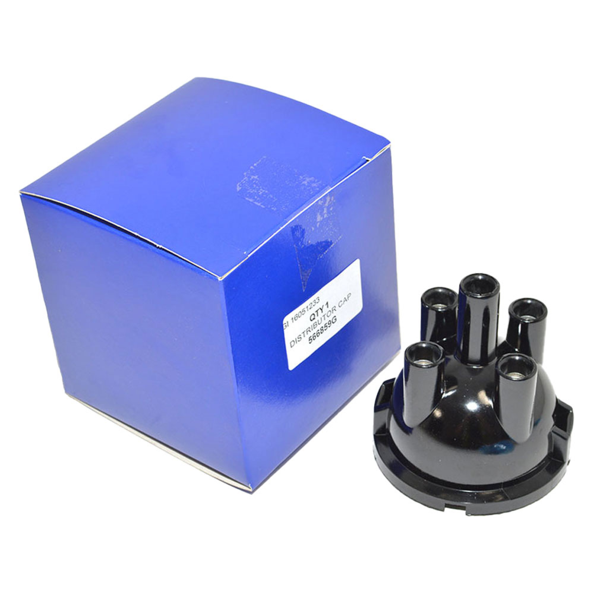 566859G - Lucas Distributor Cap 4 Cylinder 1968-75. Unipart Or Lucas