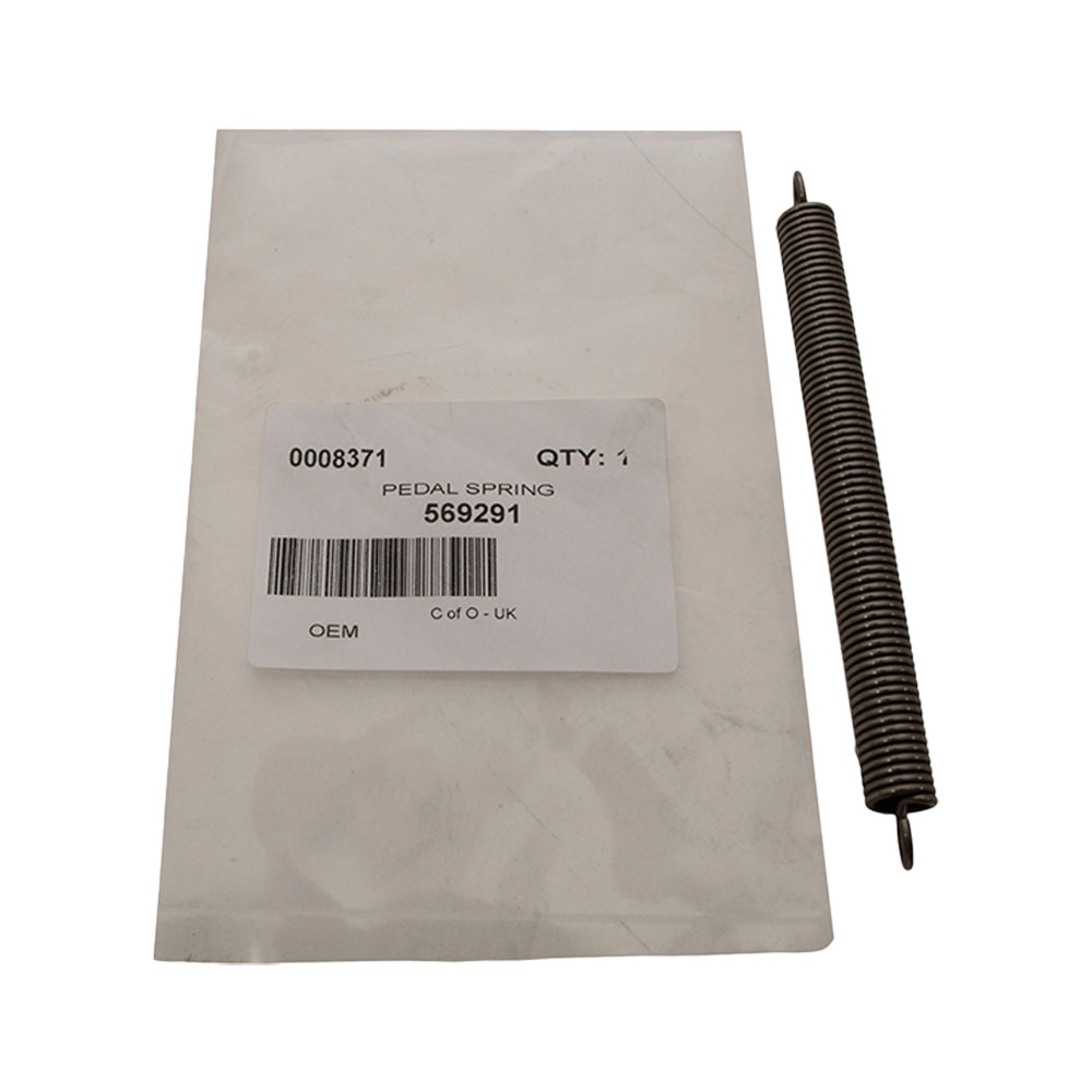 Pedal Return Spring 90/110 Series 3 with Servo 2.6 Series 2A - 569291